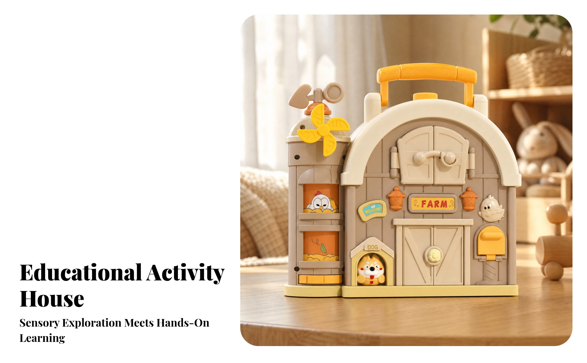 Farm-Themed Busy House
