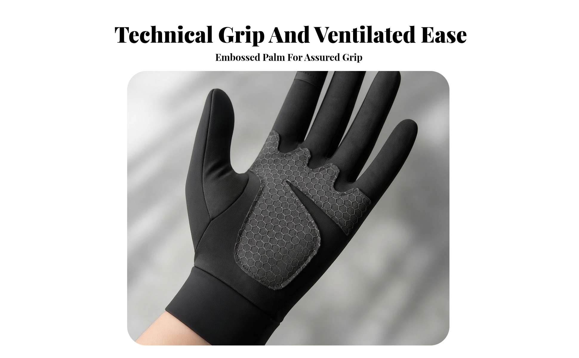 Full-Finger Cycling Glove UPF 50+ Touchscreen Cycling Glove Breathable