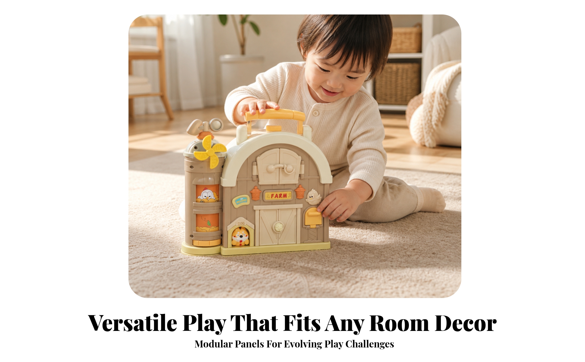 Farm-Themed Busy House