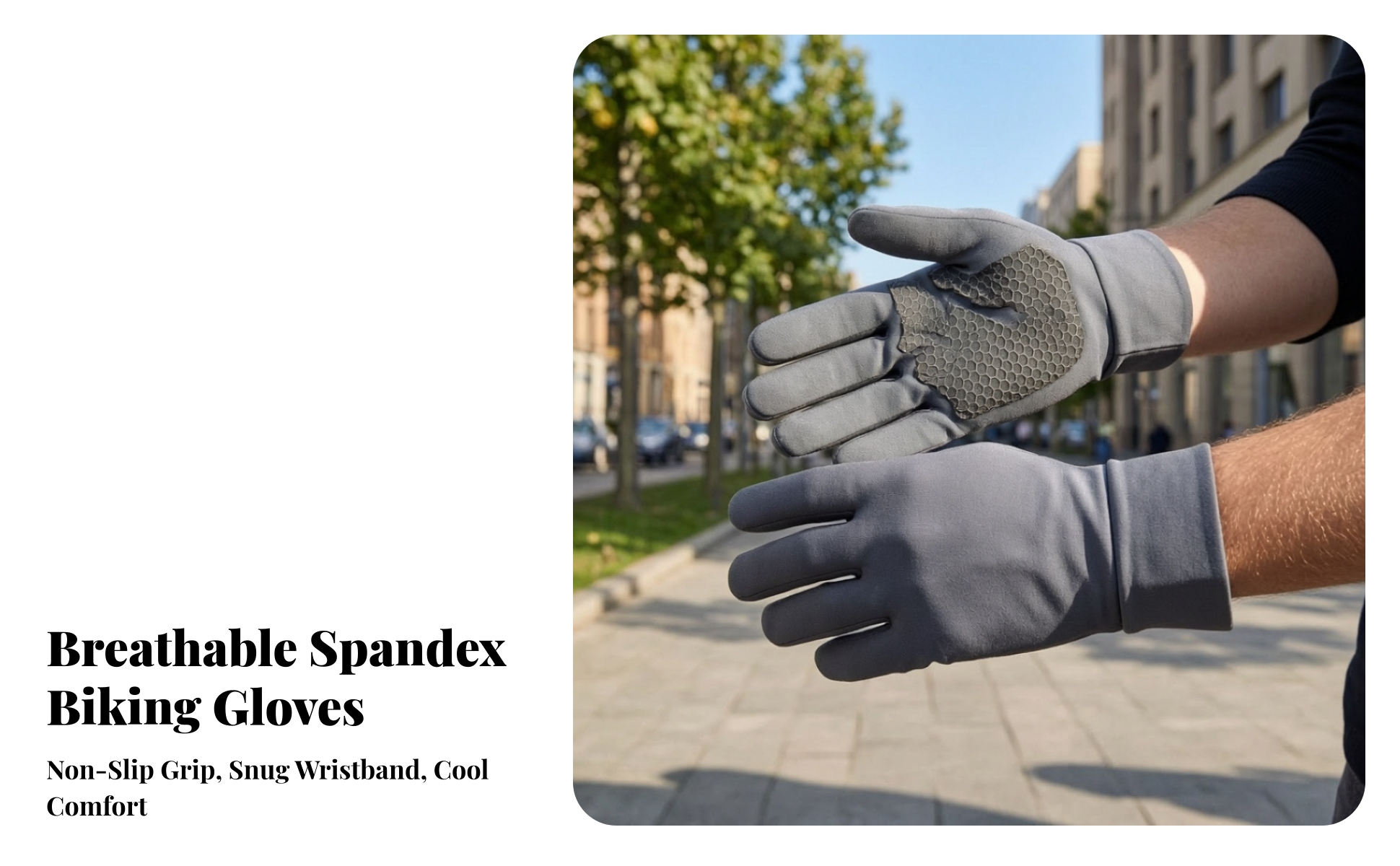 Full-Finger Cycling Glove UPF 50+ Touchscreen Cycling Glove Breathable