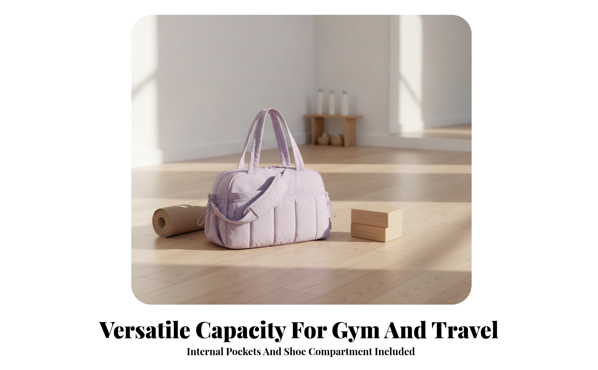 Multifunctional Sports and Travel Bag Versatile for Casual Outings, Commuting