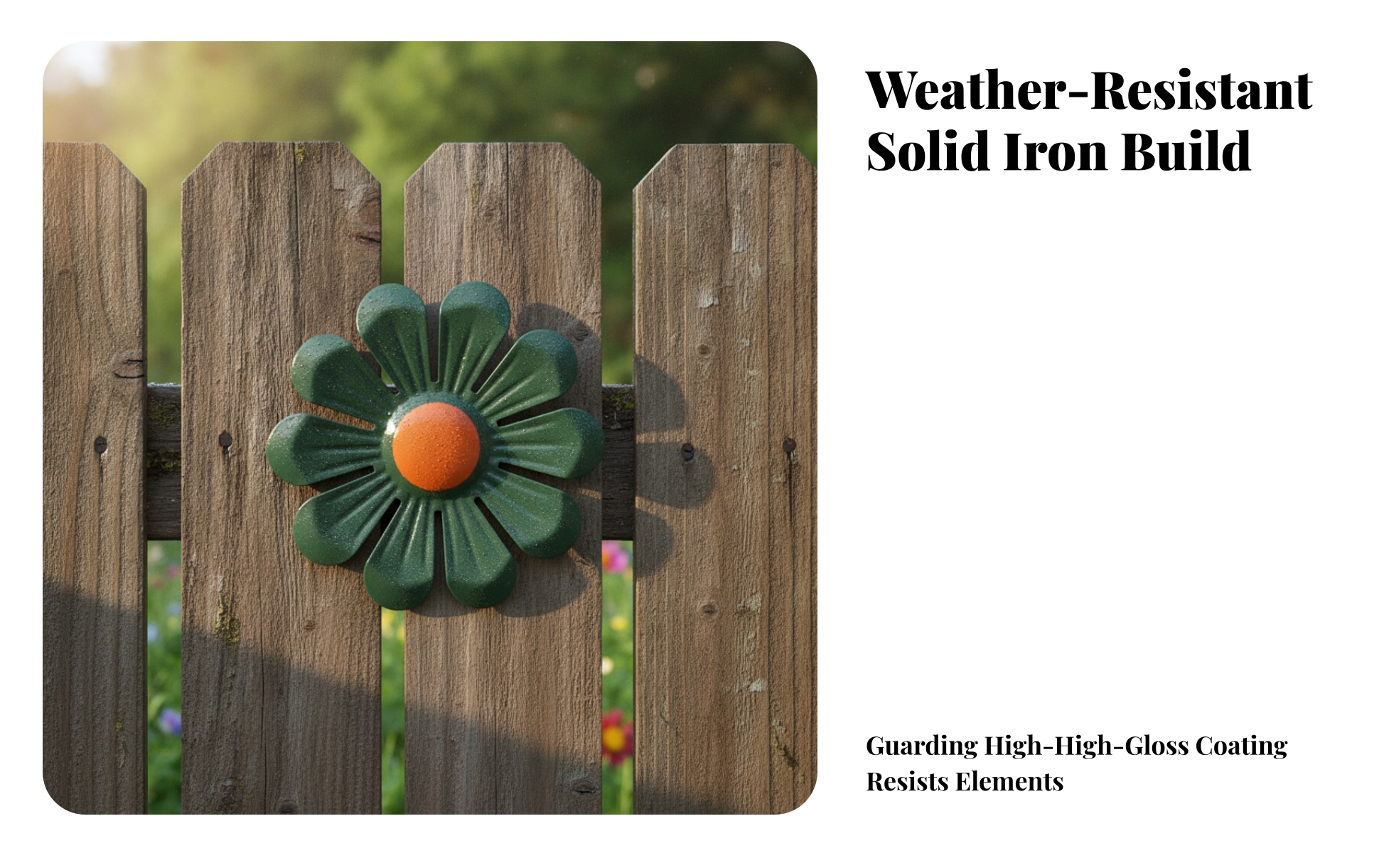 Metal Sunburst Wall Decor Decorative Metal Sunburst Ornament Long-Lasting