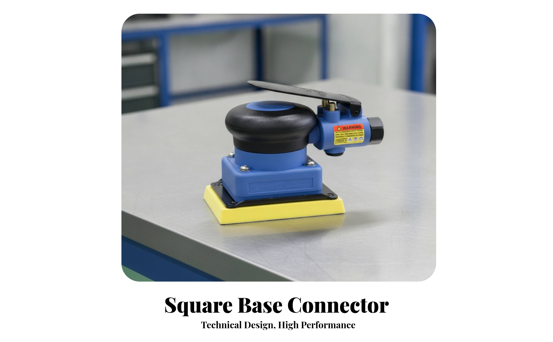 Pneumatic Sanding Machine Air-Powered Hand-Held Pneumatic Sander Slim