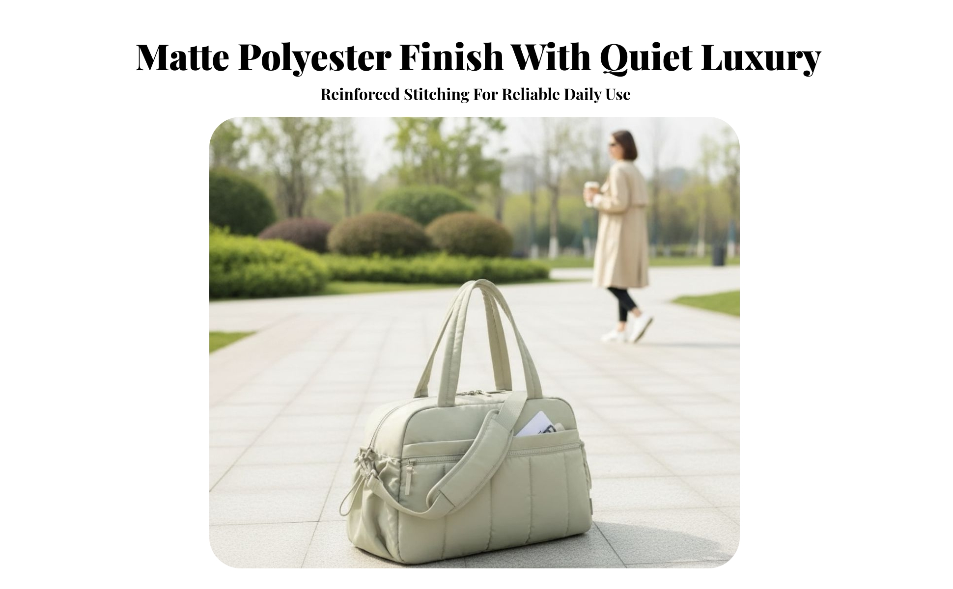 Multifunctional Sports and Travel Bag Versatile for Casual Outings, Commuting