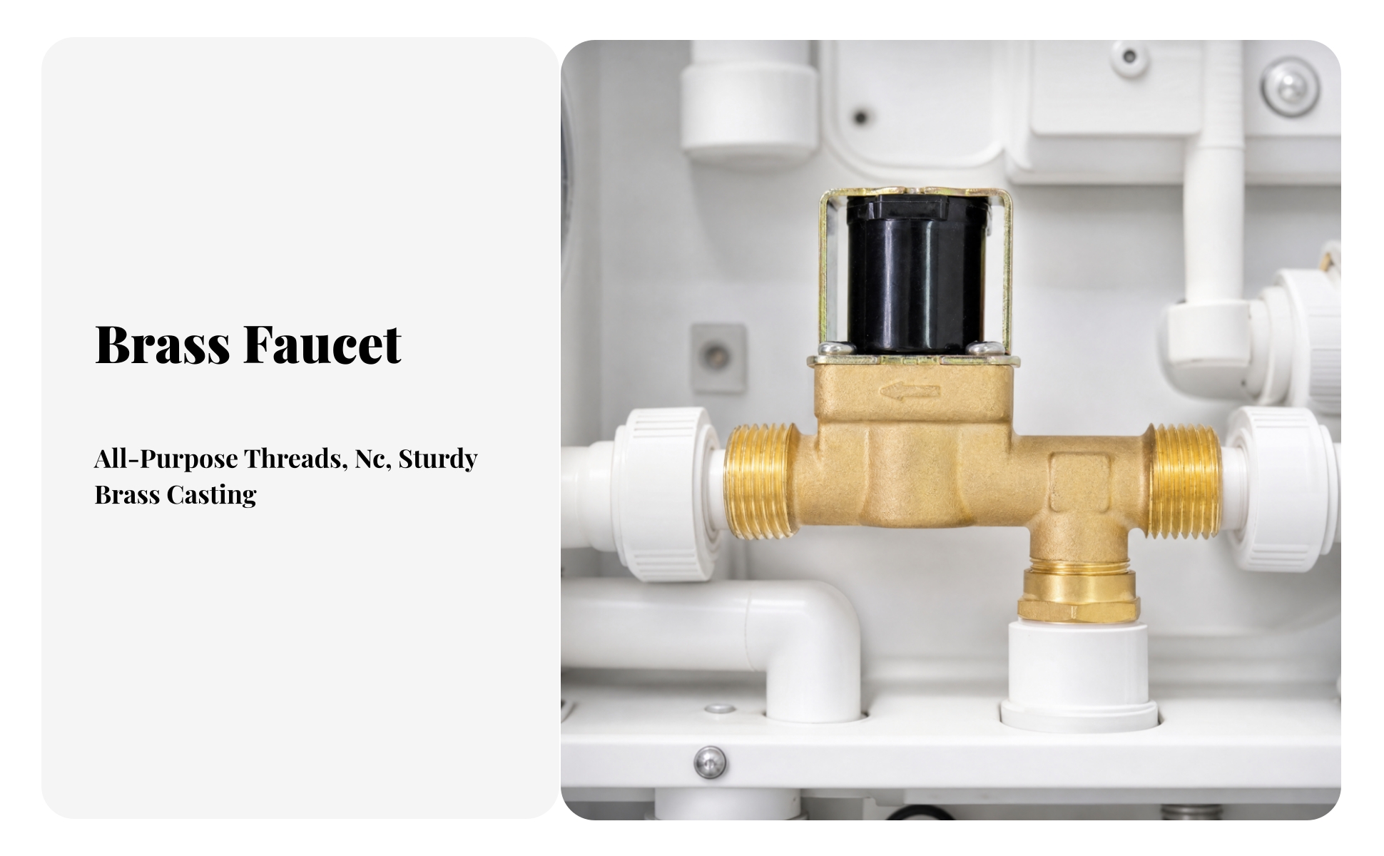 Valve Electronically Actuated Normally Closed Water Inlet Solenoid Valve