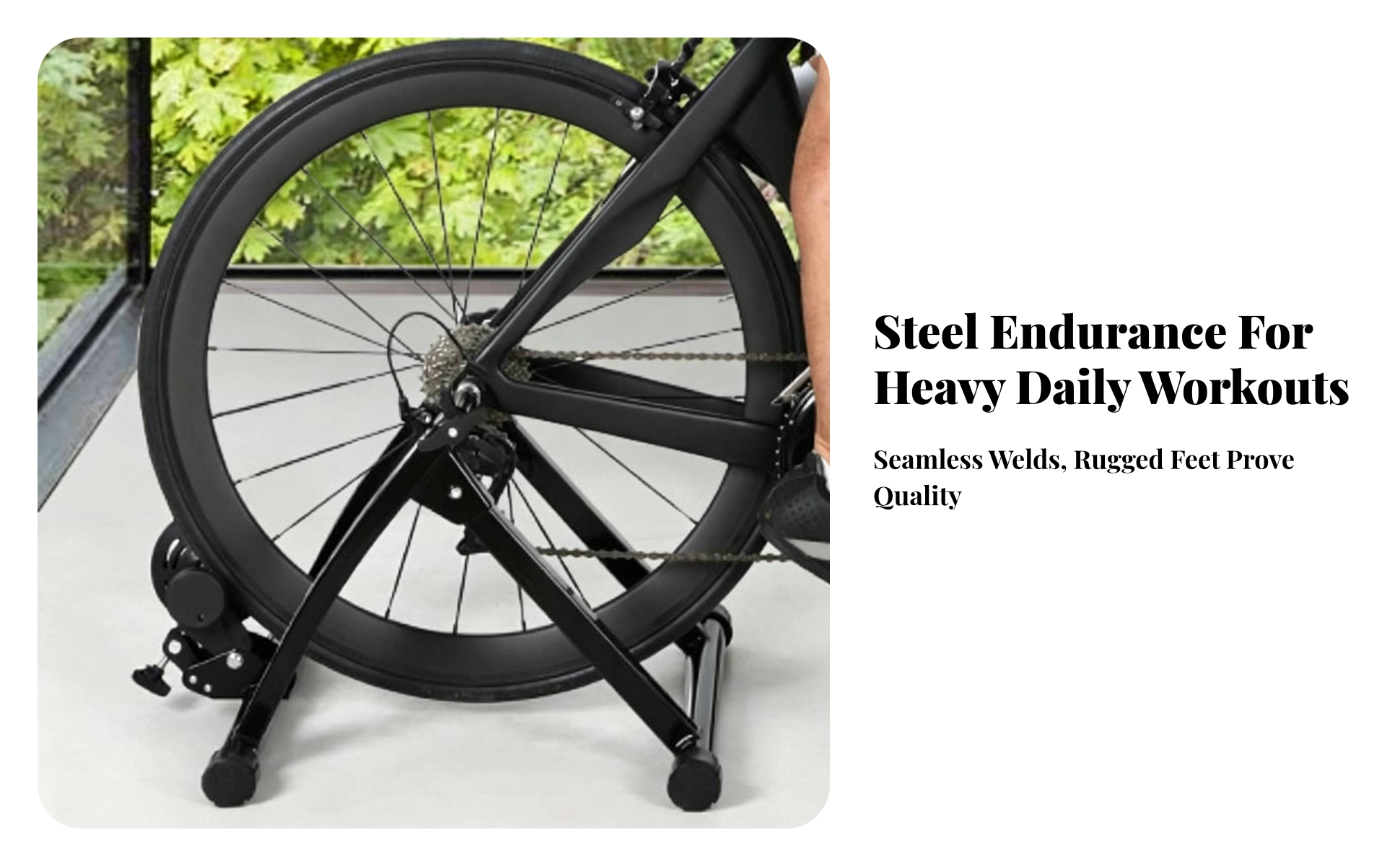 Indoor Bike Exercise Stand Stand Foldable Resistance Bike Exercise Stand