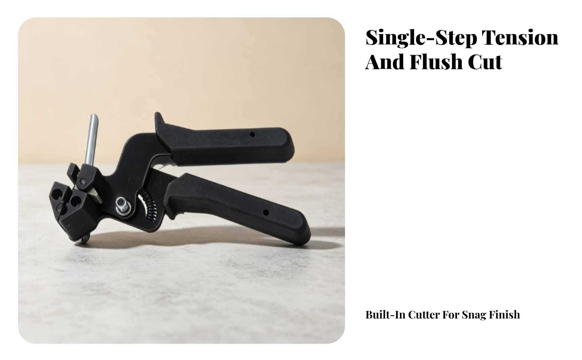Stainless Steel Strapping Tool Heavy-Duty Strapping Tool with Manual
