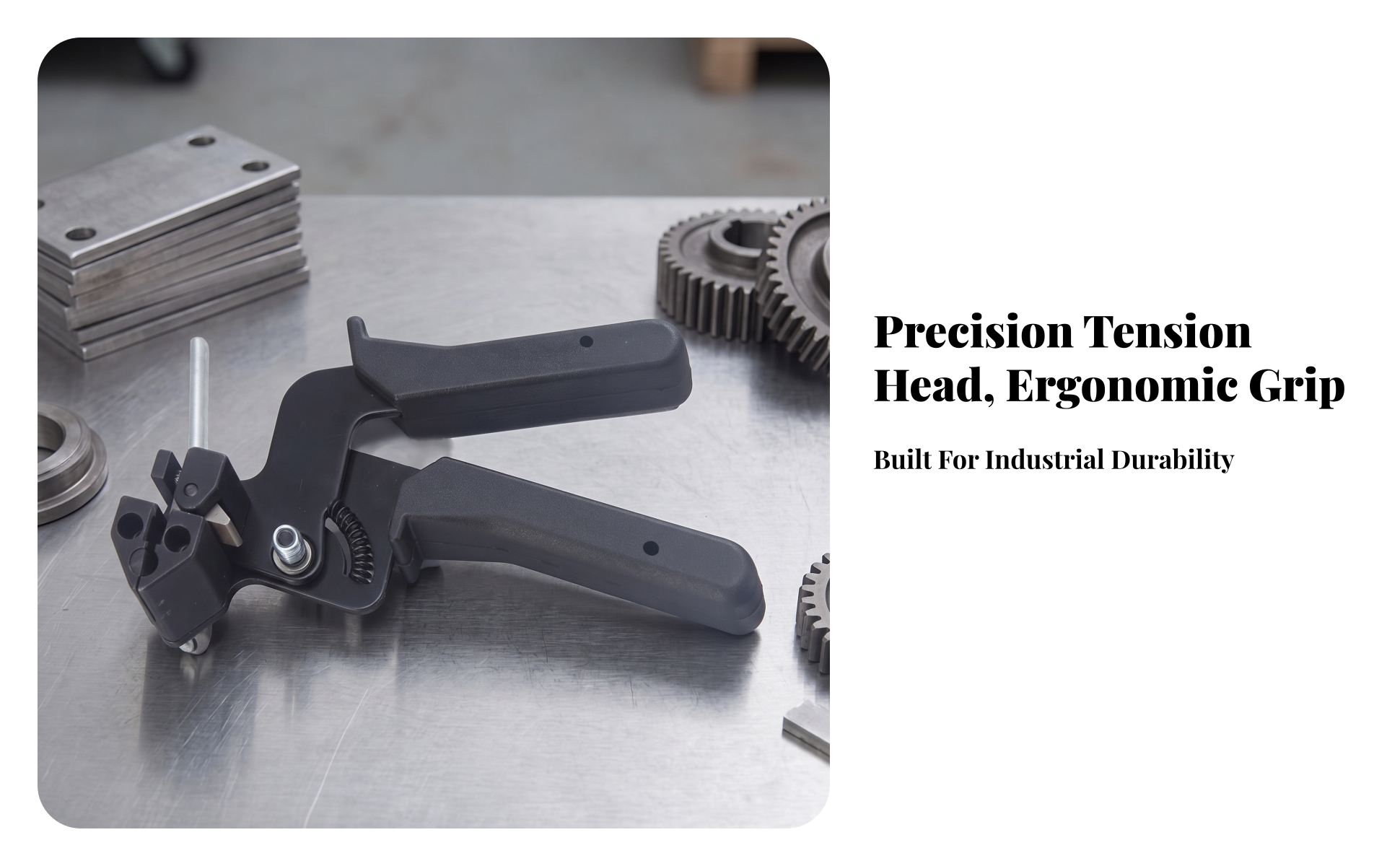 Stainless Steel Strapping Tool Heavy-Duty Strapping Tool with Manual