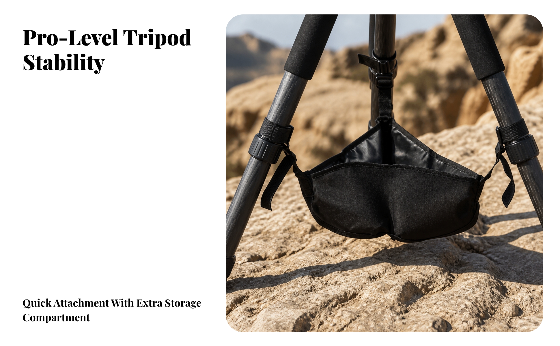 Tripod Ballast Bag Wear-Resistant Tripod Weight Bag Heavy Duty for Photographers