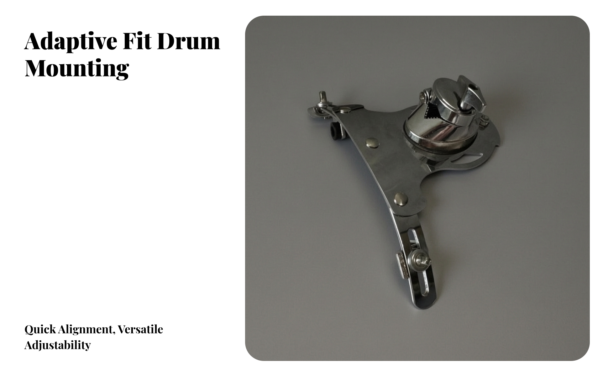 Drum Isolation Mount Bracket Versatile Tom Drum Isolation Mount Bracket Stable