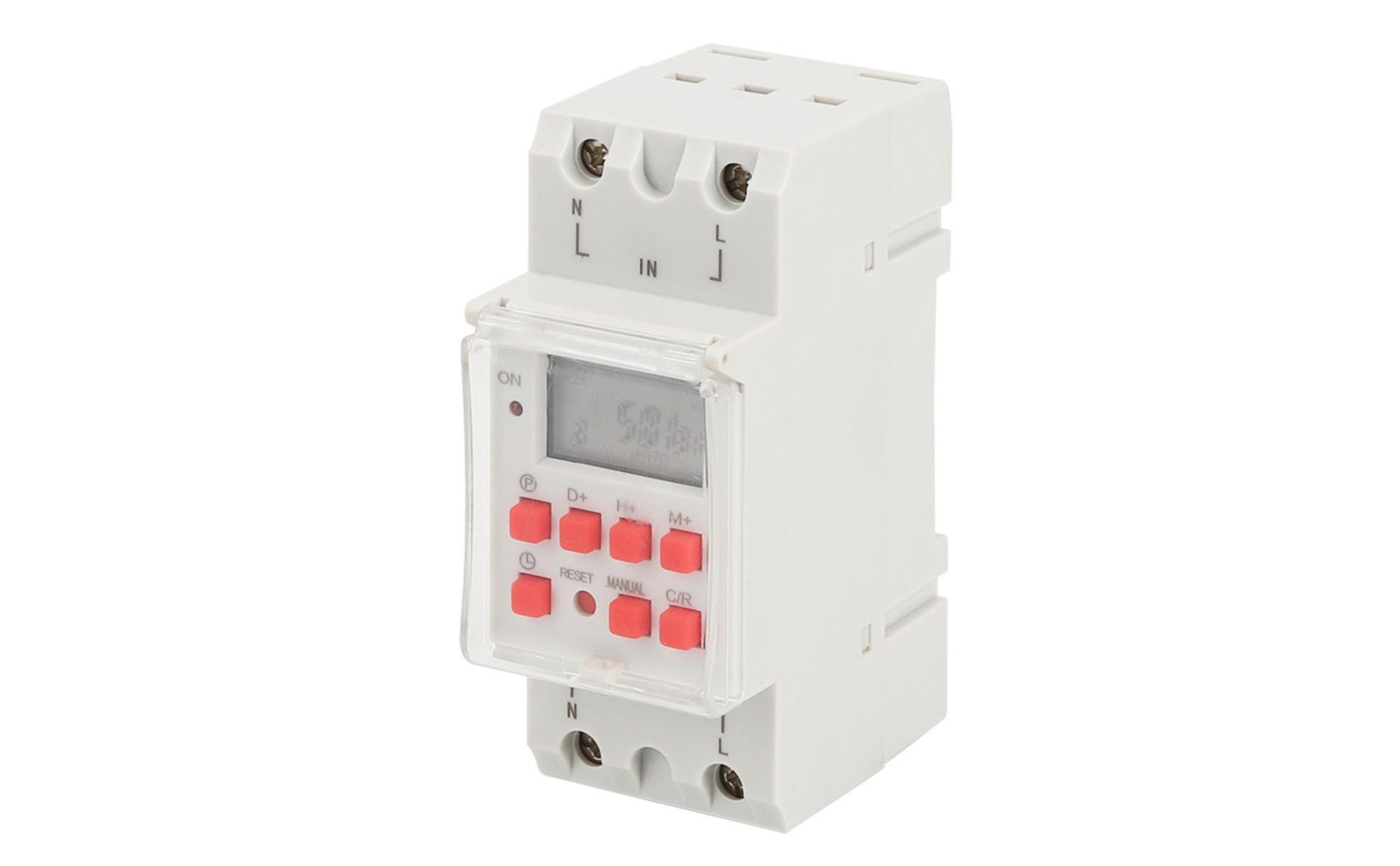 Digital Time-Control Switch Versatile for Lighting Systems, Automation Projects