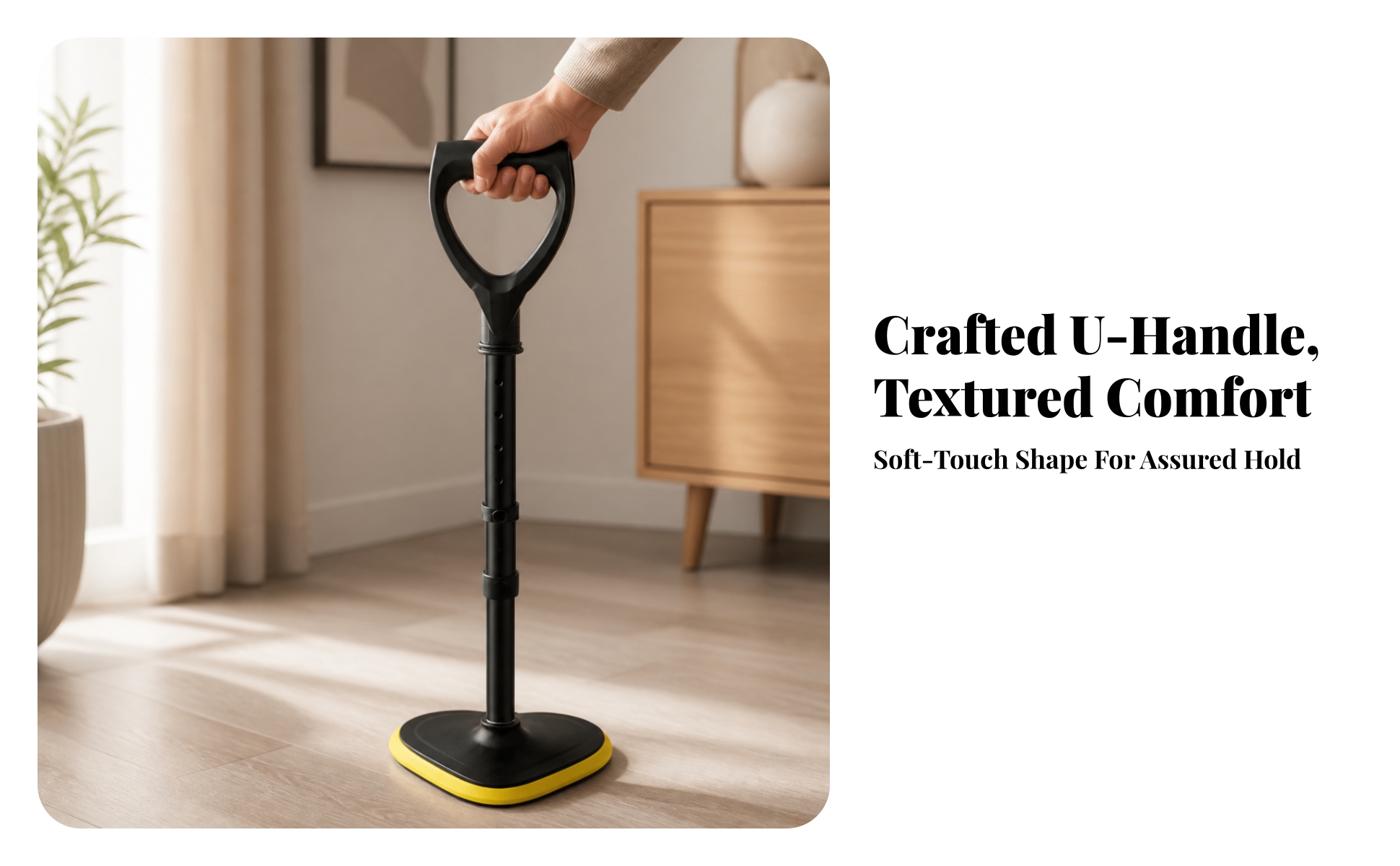 Standing Support Tool Ergonomic Get up Assist Device Telescoping for Elderly