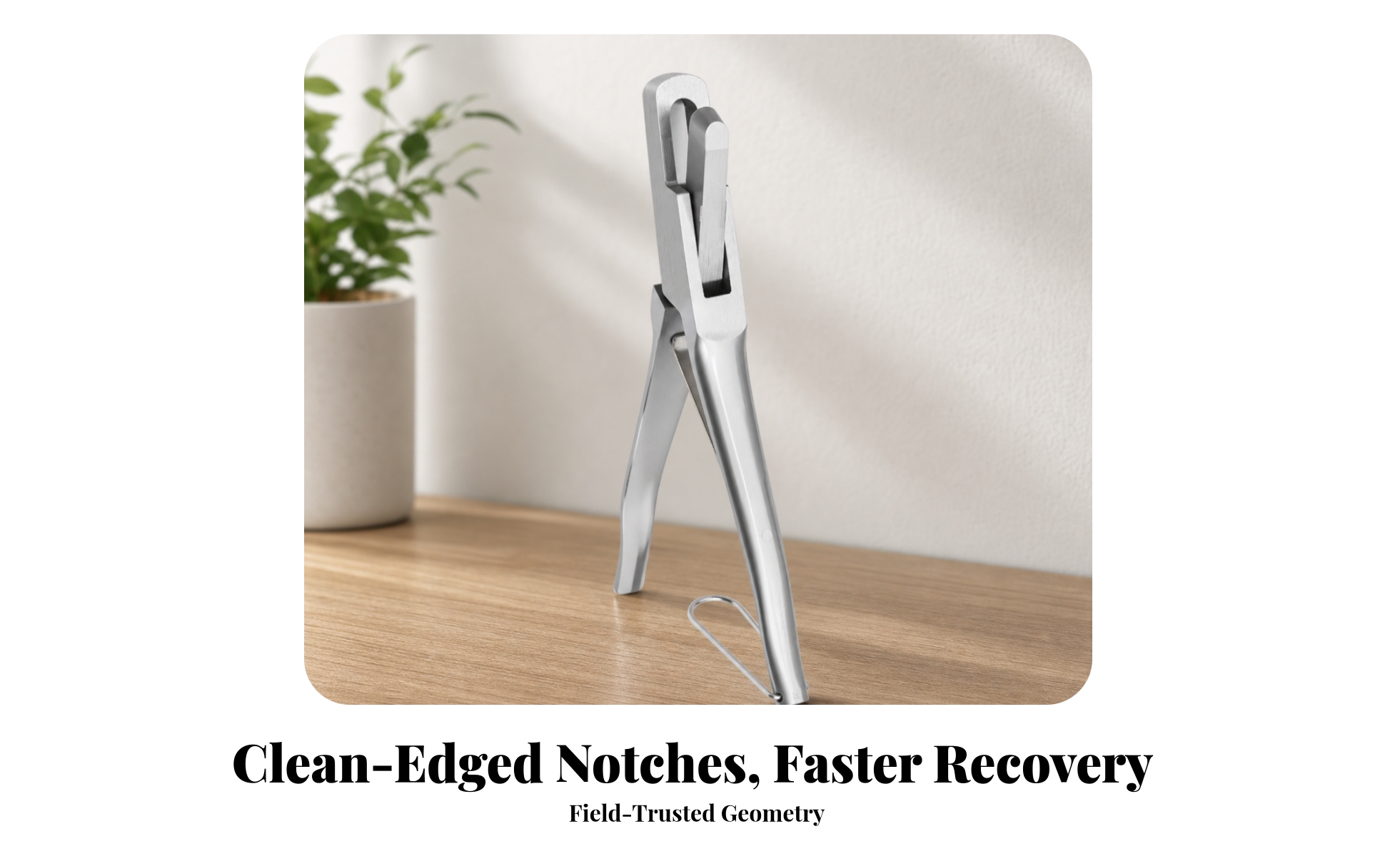 Ear-Notch Stainless Steel Ear Notcher for Livestock Farms