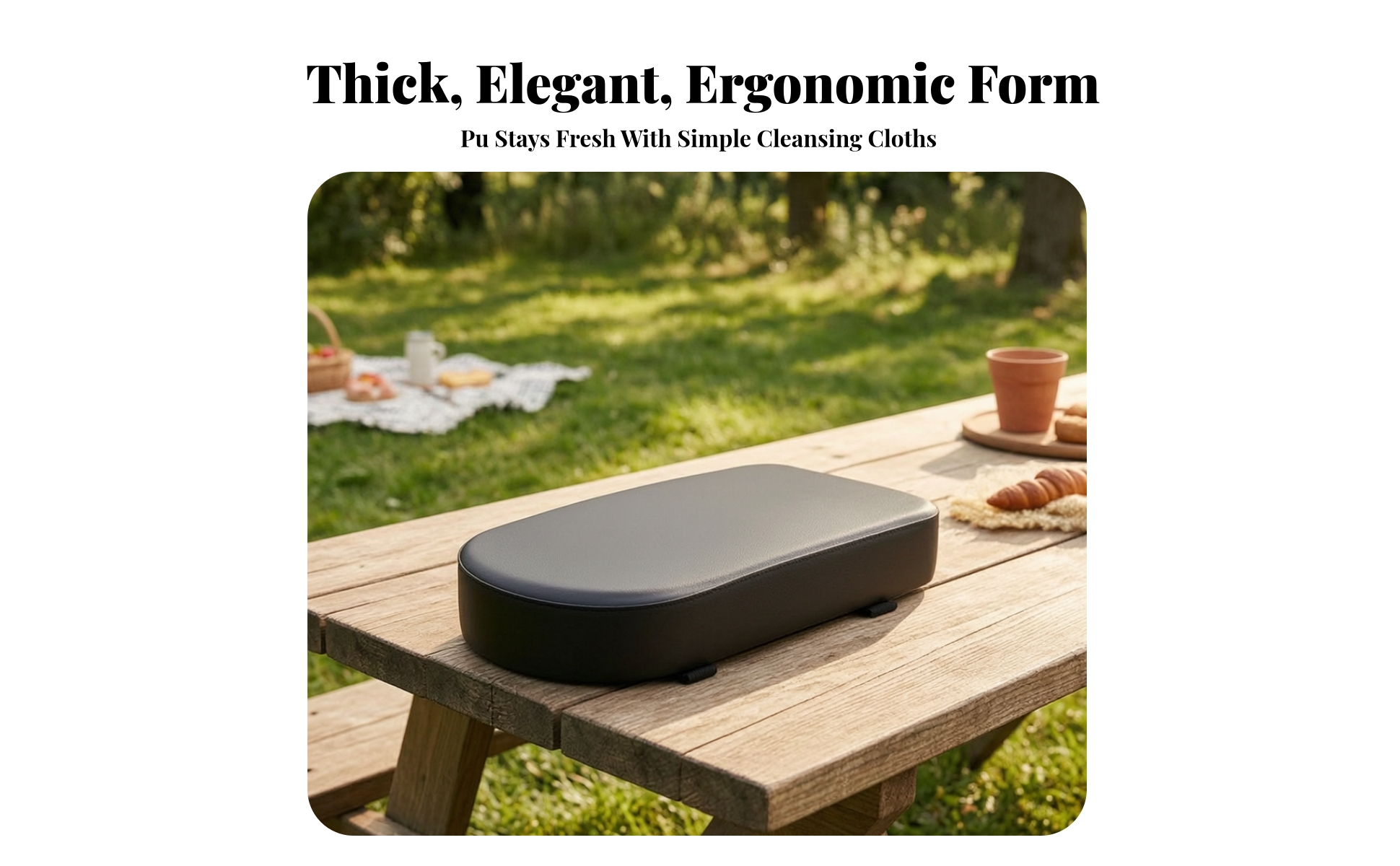 Bike Rear Seat Cushion Comfortable Bike Rear Seat Cushion Easy to Install