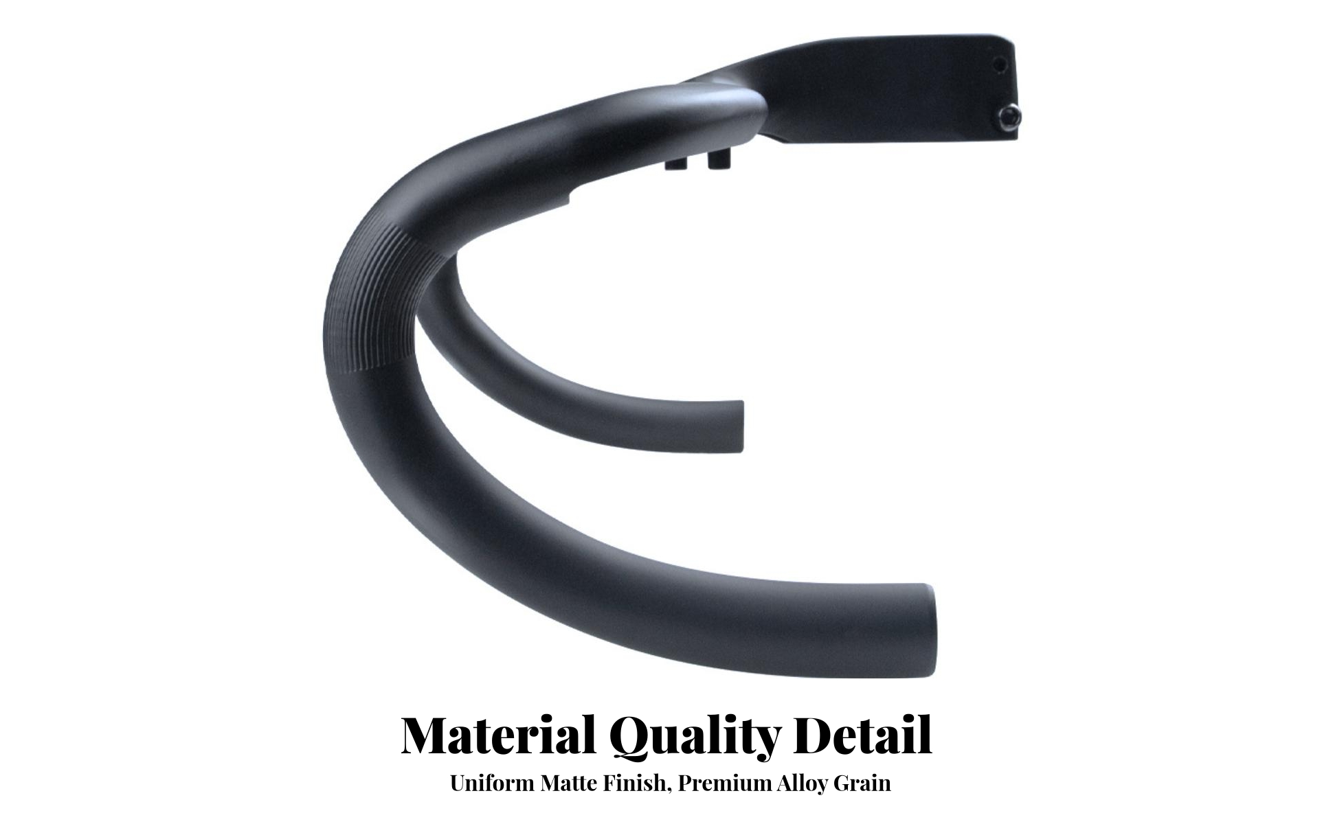 Integrated Road Handlebar Matte Black Integrated Drop Handlebar Aerodynamic