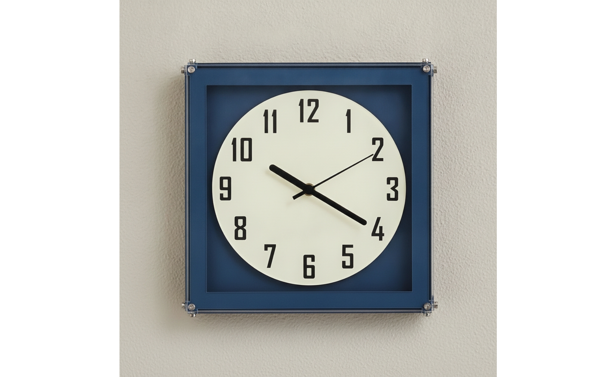 Acrylic Wall Clock Indoor Battery Powered Wall Clock Decorative for Living Room