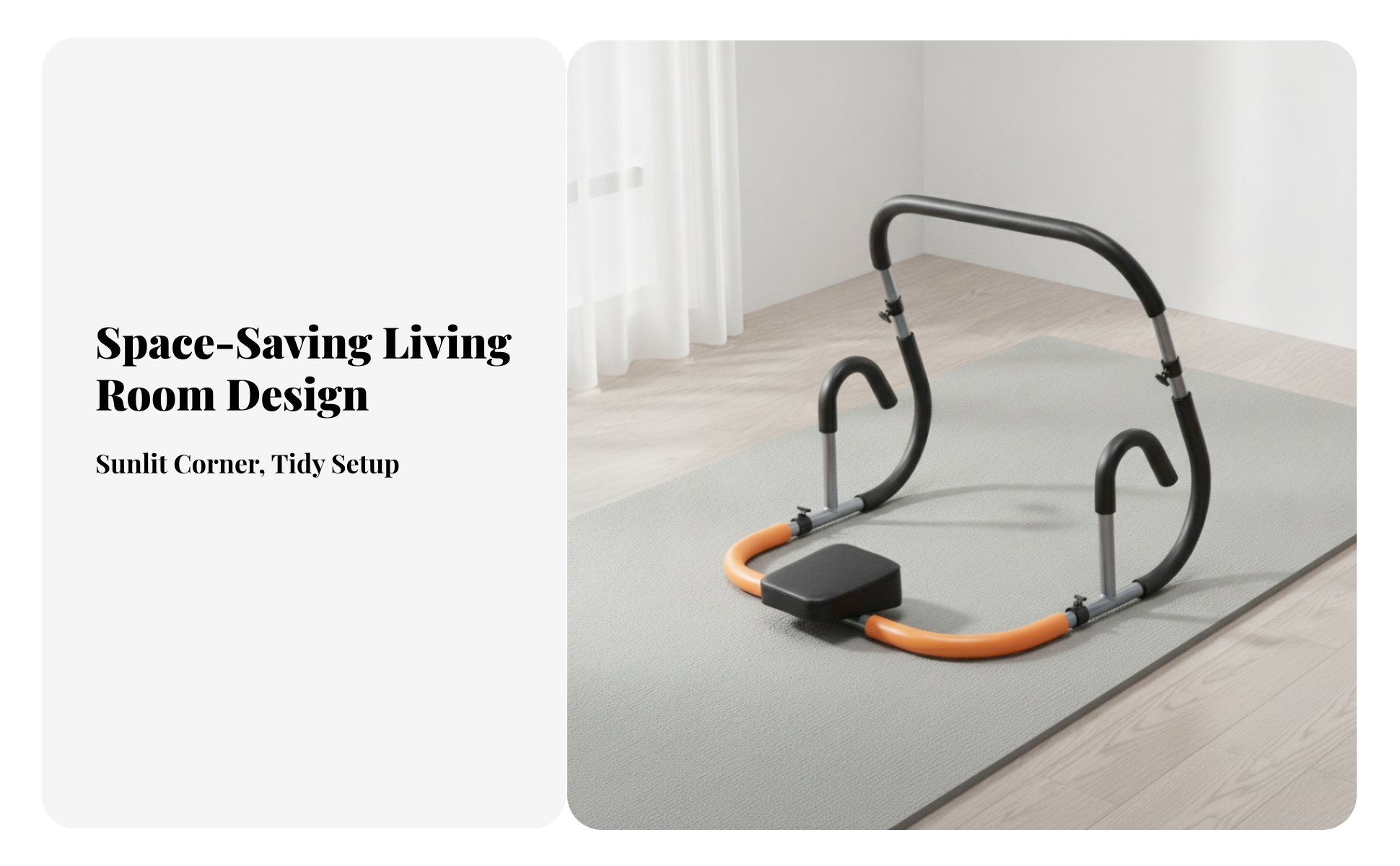 Abdominal Exercise Machine Ergonomic Abdominal Device Freestanding for Home Gym