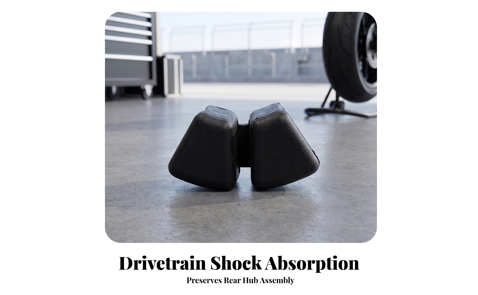 Motorcycle Block Replacement Rear Wheel Block Aftermarket