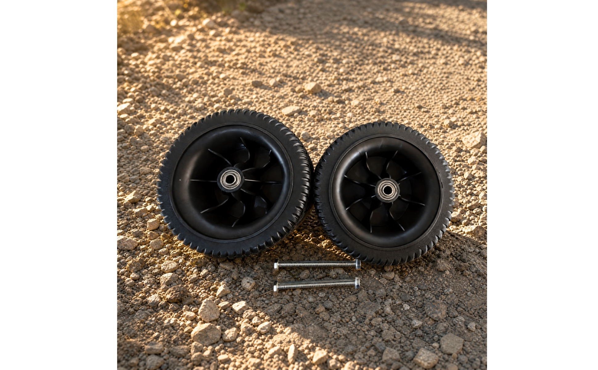 Cart Wheel Replacement Camping Cart Wheel Assembly Lightweight