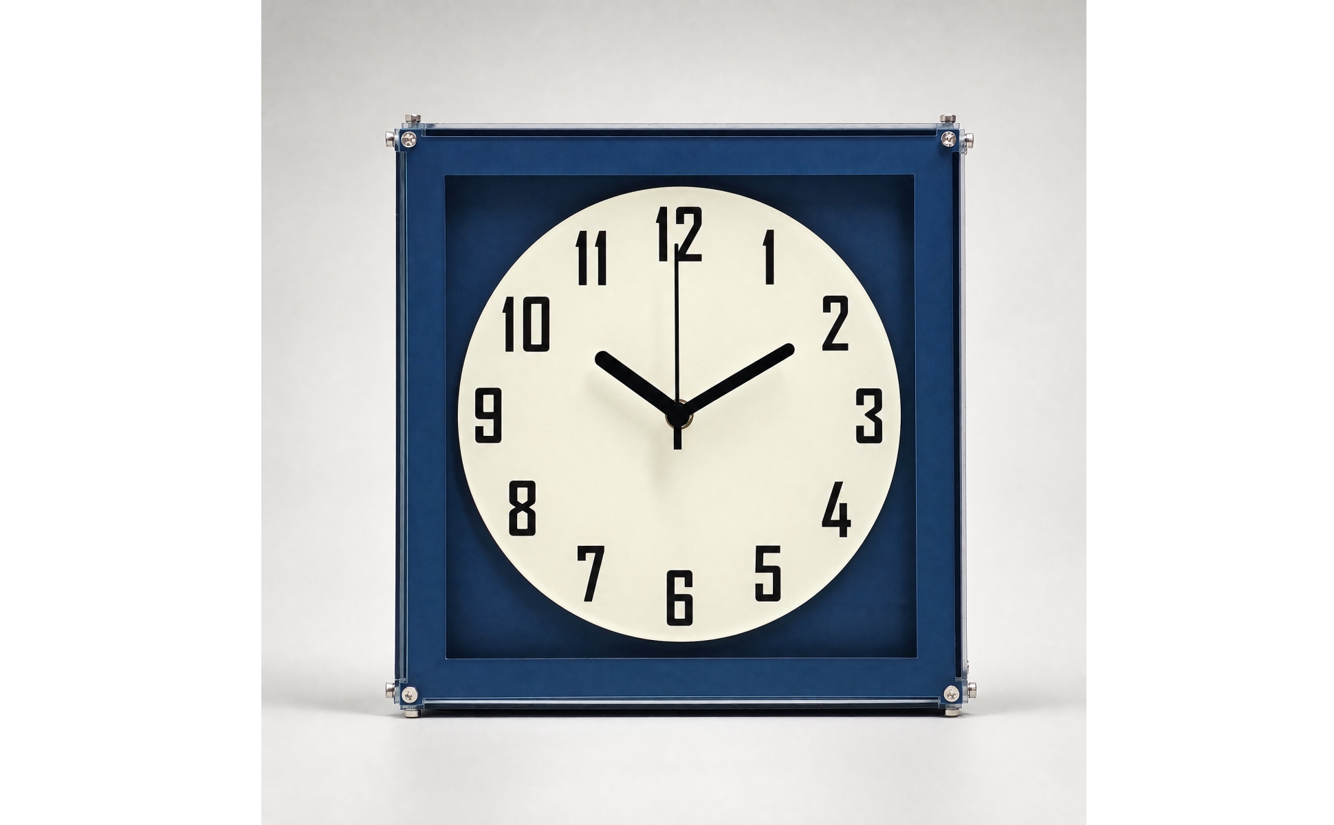 Acrylic Wall Clock Indoor Battery Powered Wall Clock Decorative for Living Room