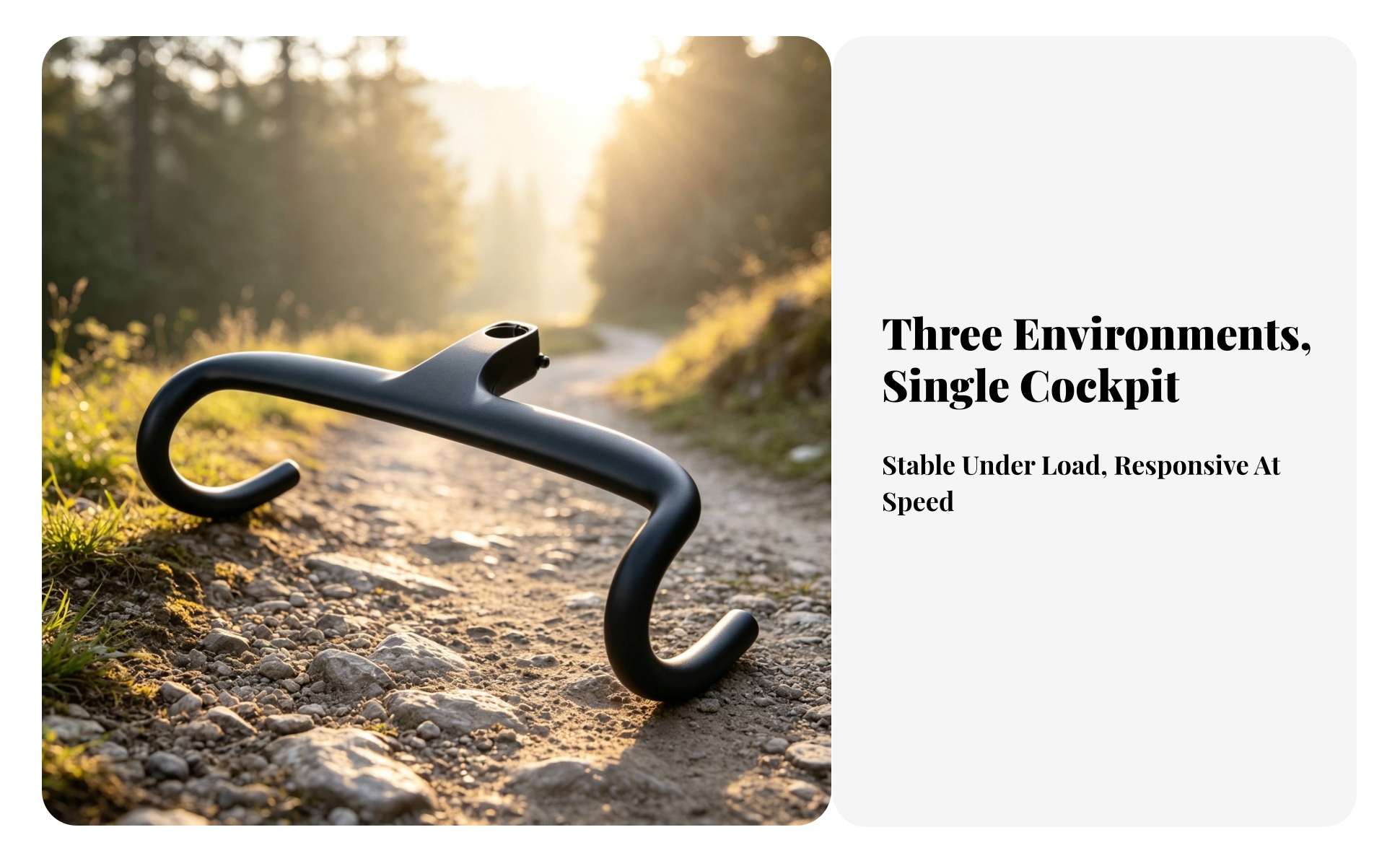 Integrated Road Handlebar Matte Black Integrated Drop Handlebar Aerodynamic