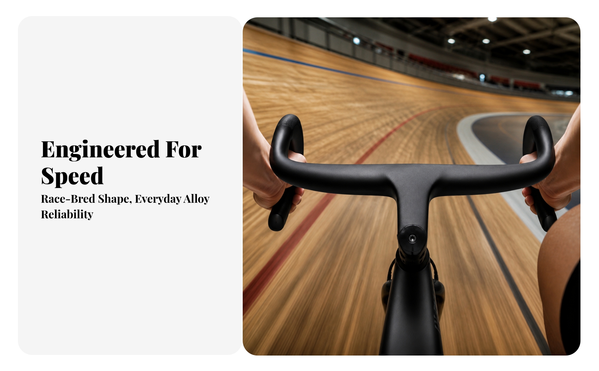 Integrated Road Handlebar Matte Black Integrated Drop Handlebar Aerodynamic