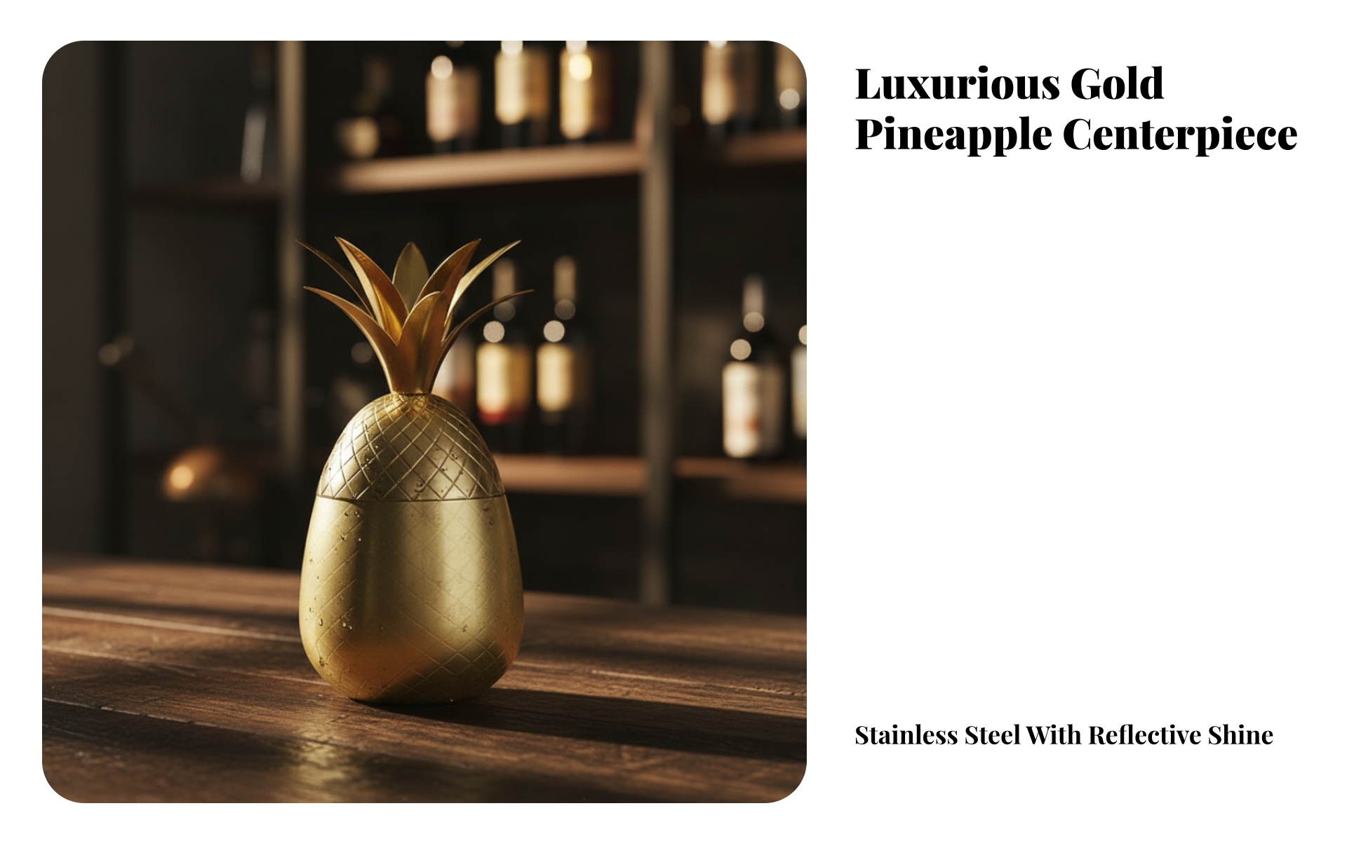 Pineapple Mixed Drink Cup Tropical Pineapple Cup Stemmed