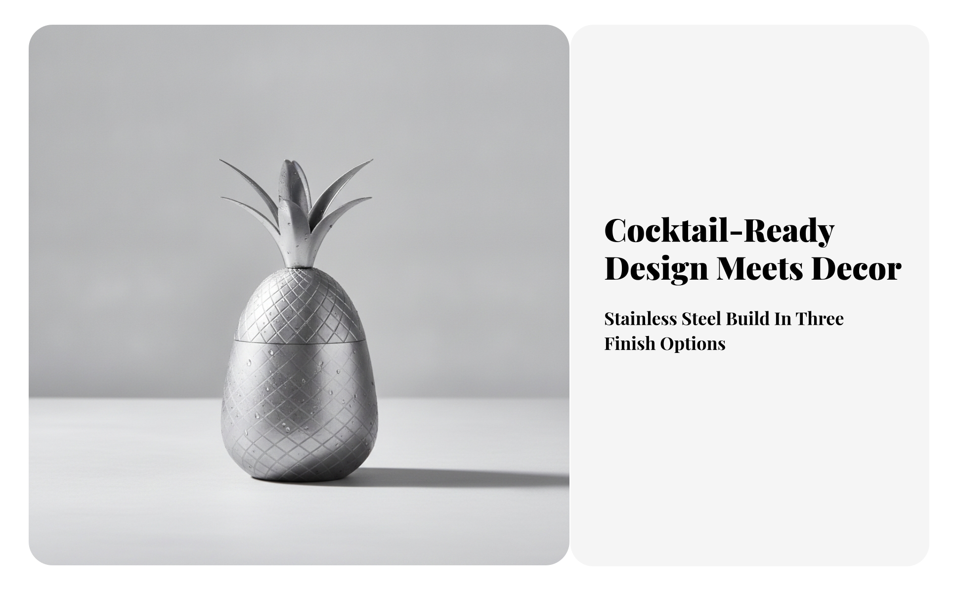 Pineapple Mixed Drink Cup Tropical Pineapple Cup Stemmed