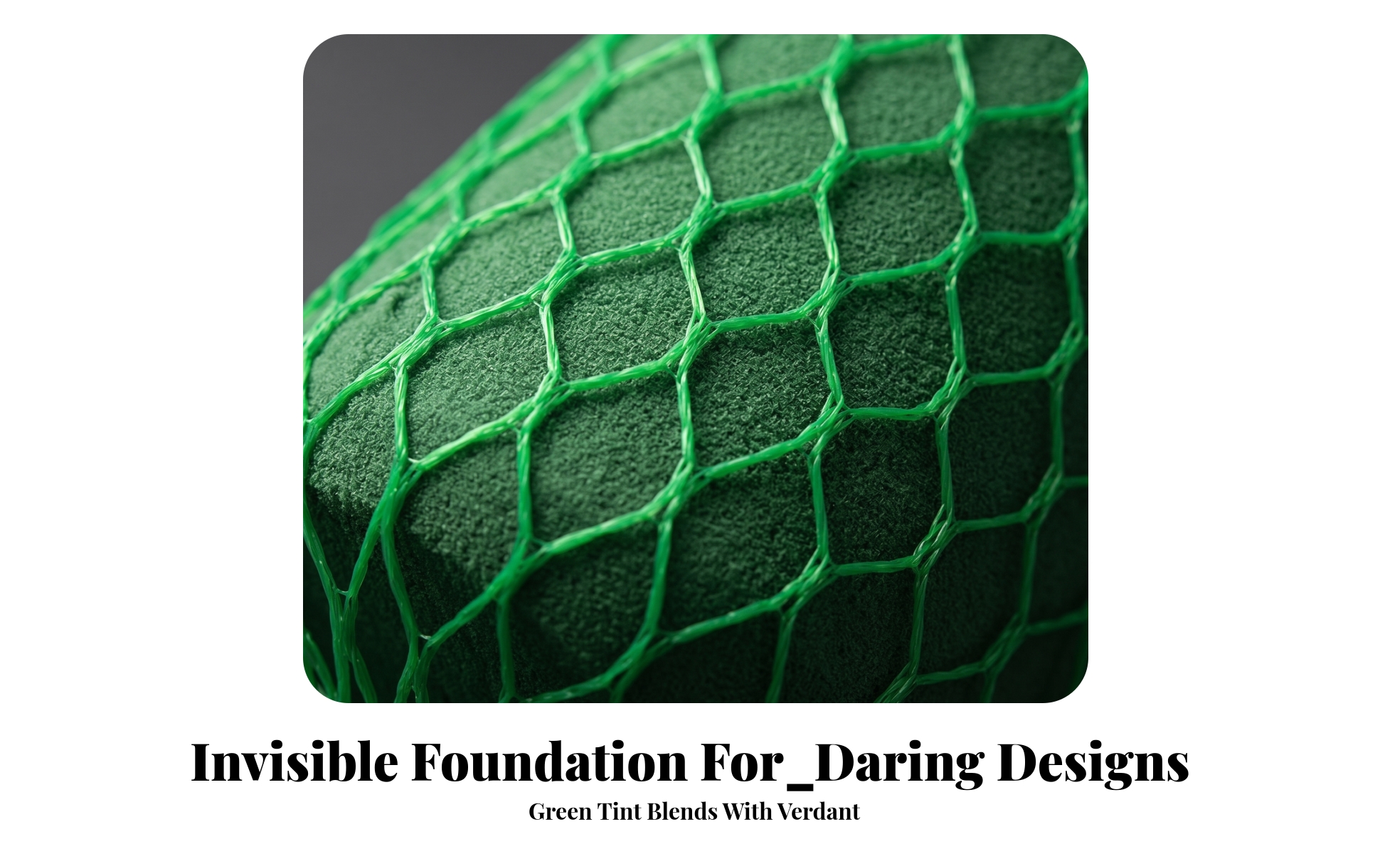 Floral Foam Garland with Netting Wet and Dry for Florists, DIY Wedding Planners