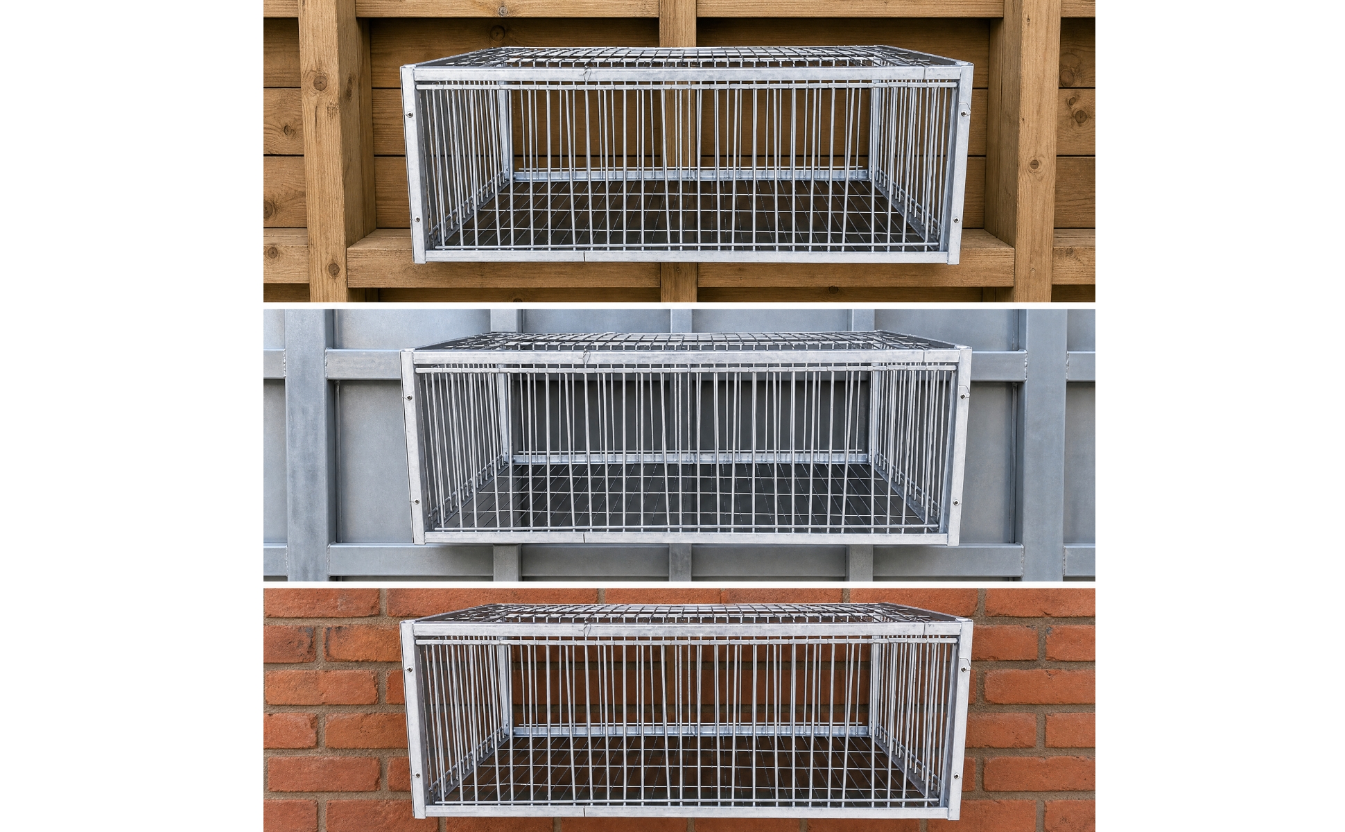 Cage à Pigeons sans Assemblage Cage à Pigeons En Fer Ventilé pour Pigeonnier