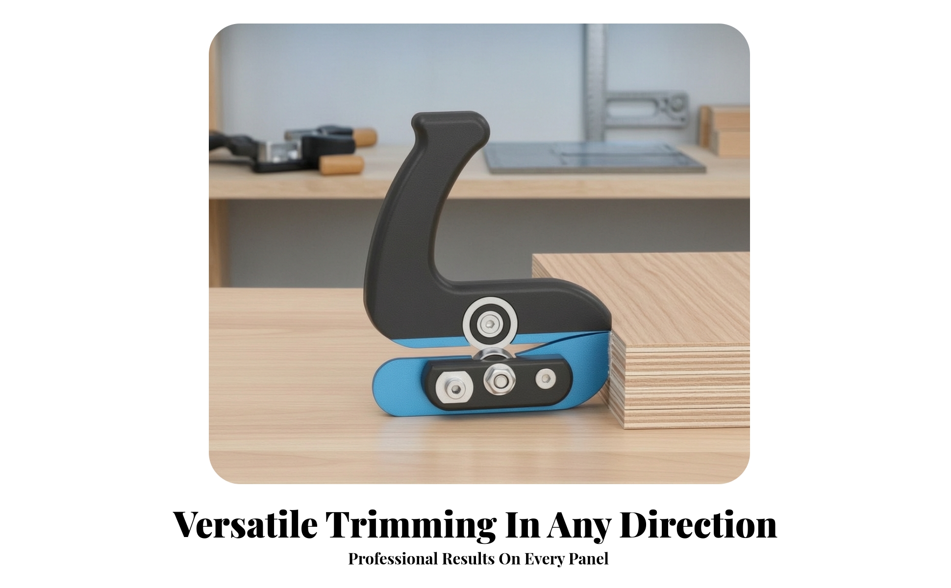 Veneer Trimming Tool Handheld Wood Veneer Trimmer Compact for Carpenters, DIYers