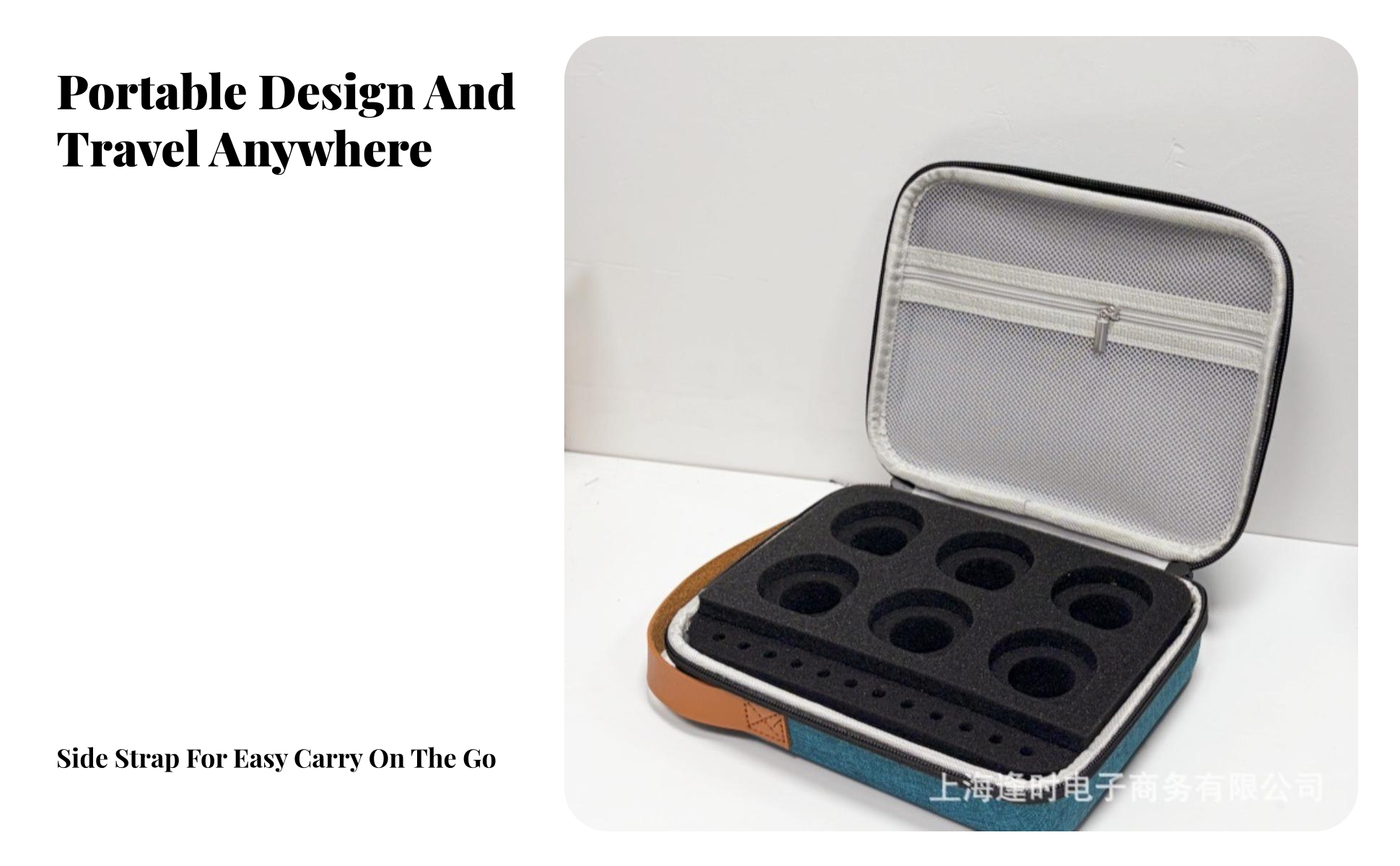 Battling Top Storage Case Hard Shell Rotating Spinning Top Case Two-Layer