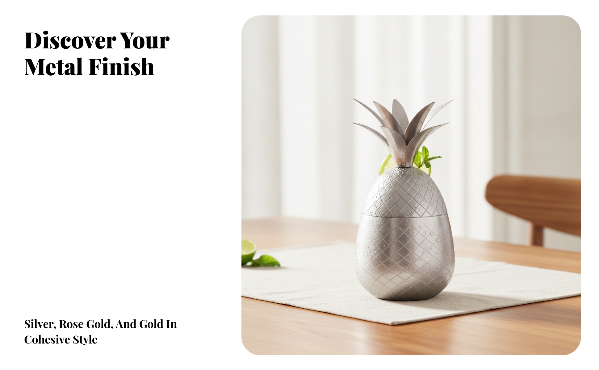 Pineapple Mixed Drink Cup Tropical Pineapple Cup Stemmed