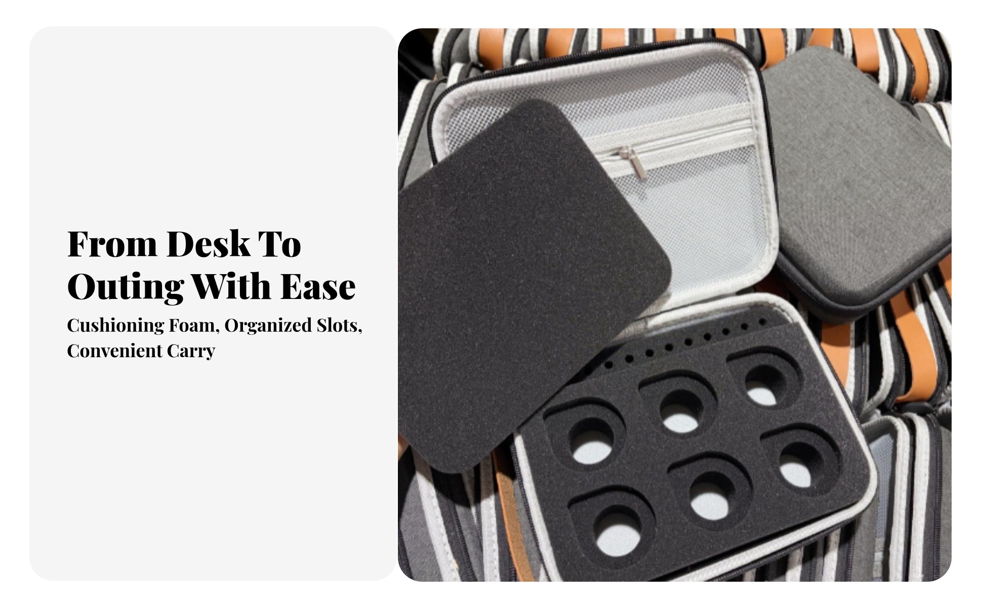 Battling Top Storage Case Hard Shell Rotating Spinning Top Case Two-Layer