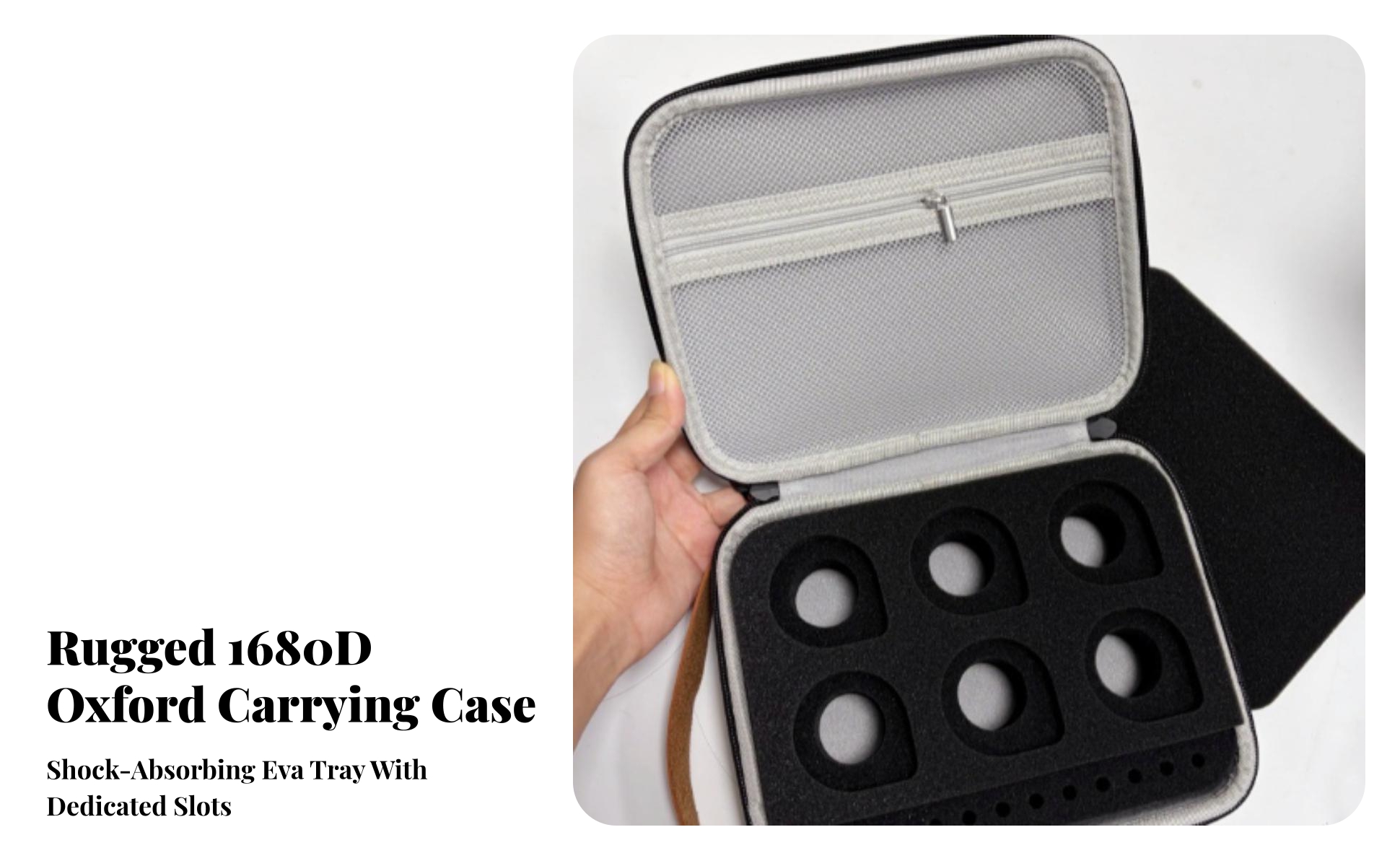 Battling Top Storage Case Hard Shell Rotating Spinning Top Case Two-Layer