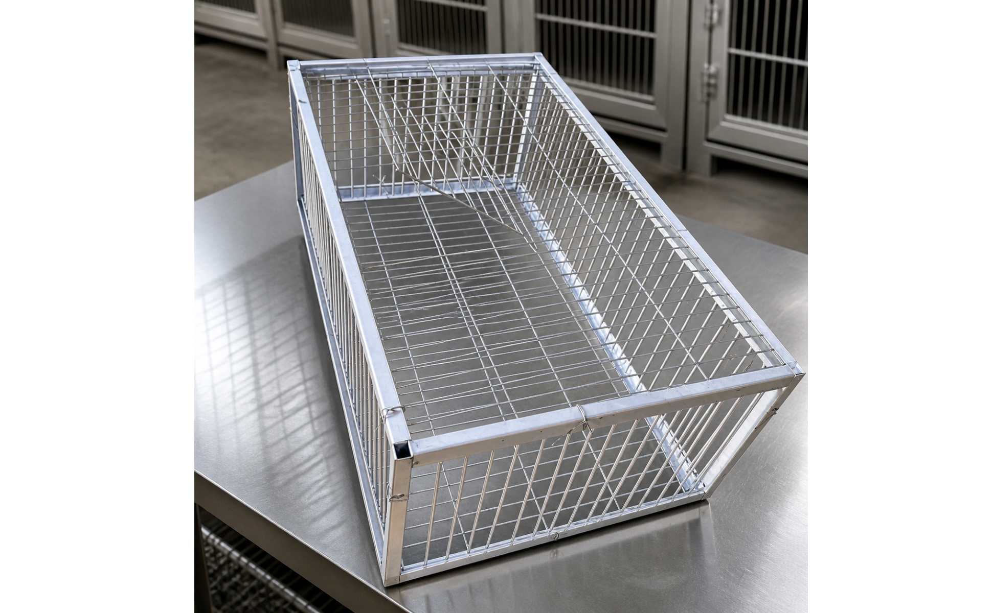 Cage à Pigeons sans Assemblage Cage à Pigeons En Fer Ventilé pour Pigeonnier