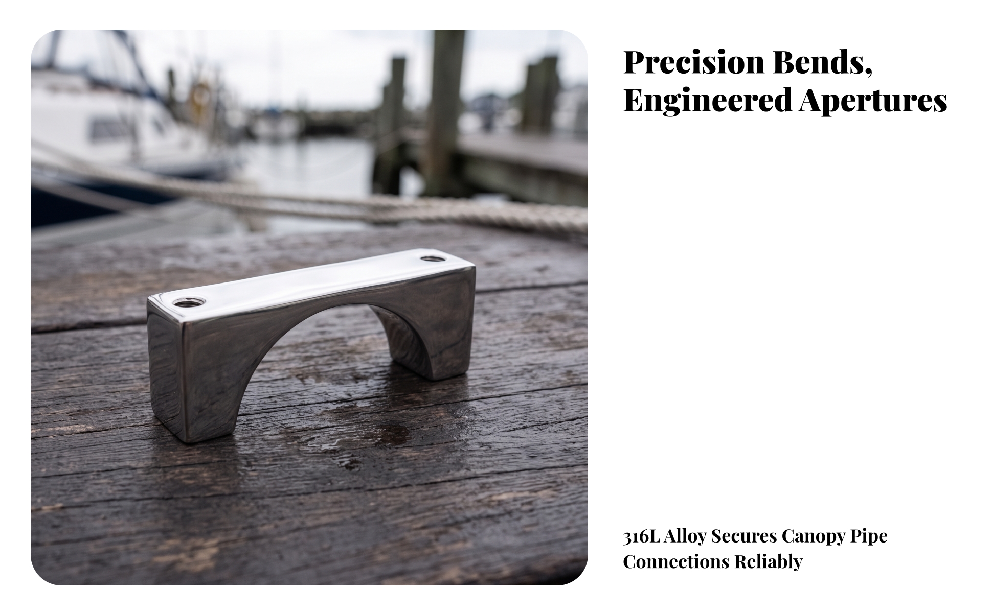 Pipe Connection Fitting Resistant Marine Tube Fitting Heavy Duty