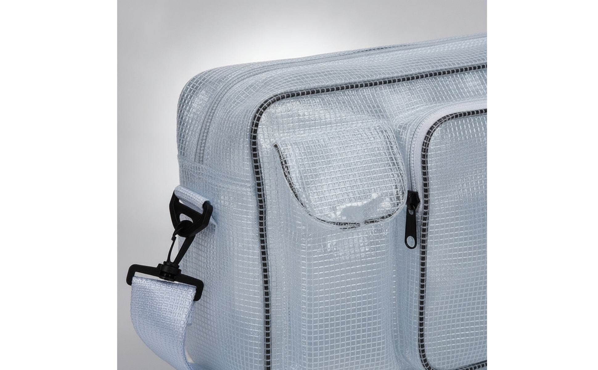 PVC Tool Bag Anti-Static Crossbody Tool Bag Lightweight for Workshop, Engineers