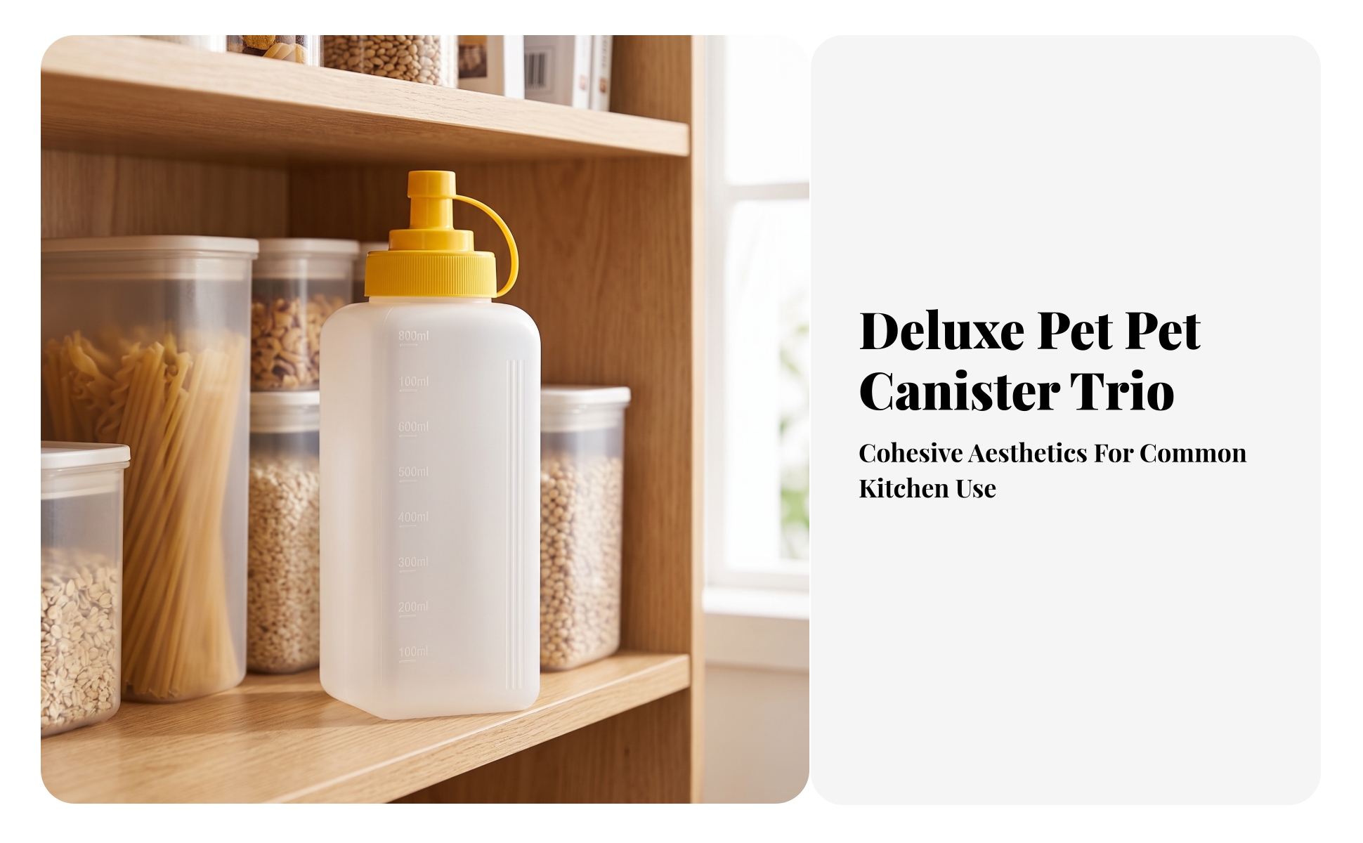Dispenser Handheld Dry Ingredient Dispenser for Kitchen Pantry, Home Cooks