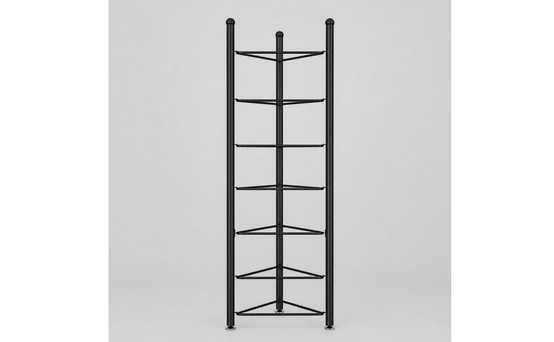Storage Rack Vertical Multi-Level Exercise Ball Rack for Gym Storage Corner