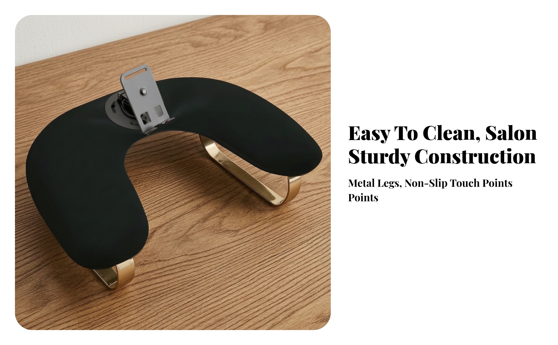 Manicure Hand Rest with Phone Holder Ergonomic Nail Arm Rest with Phone Holder