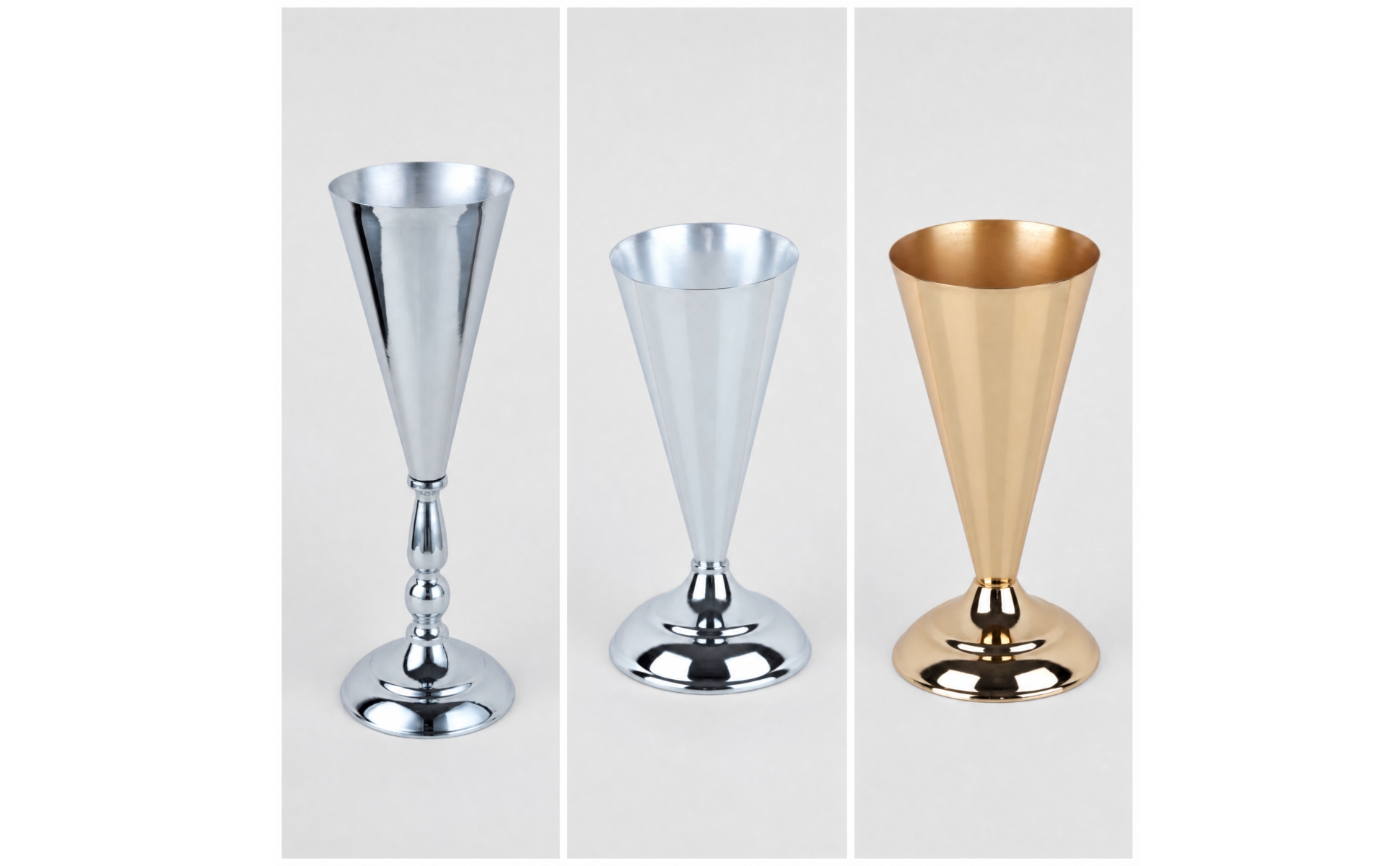 Freestanding Flower Stand with Weighted Base Stable for Weddings, Dining Tables