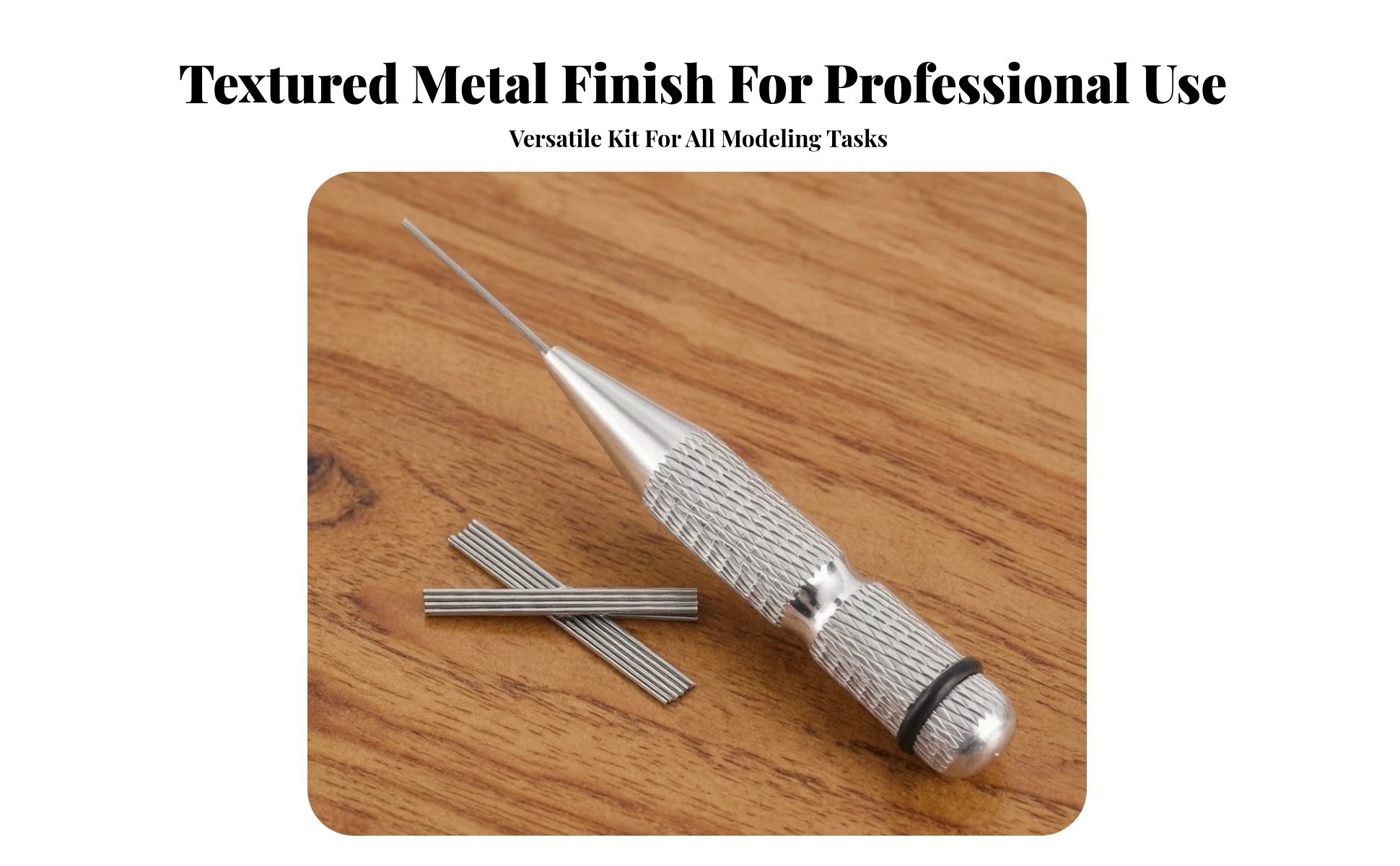 Panel-Line-Spitze mit rändelgriff präzise Modellbau-Spitze mit Metallgriff