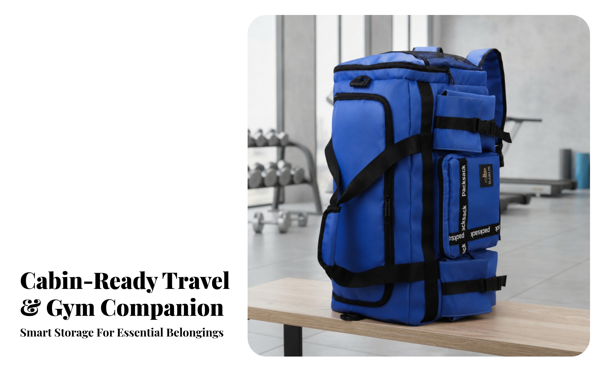 Travel Backpack Large-Capacity Duffel Backpack Carry-on for Travelers, Students