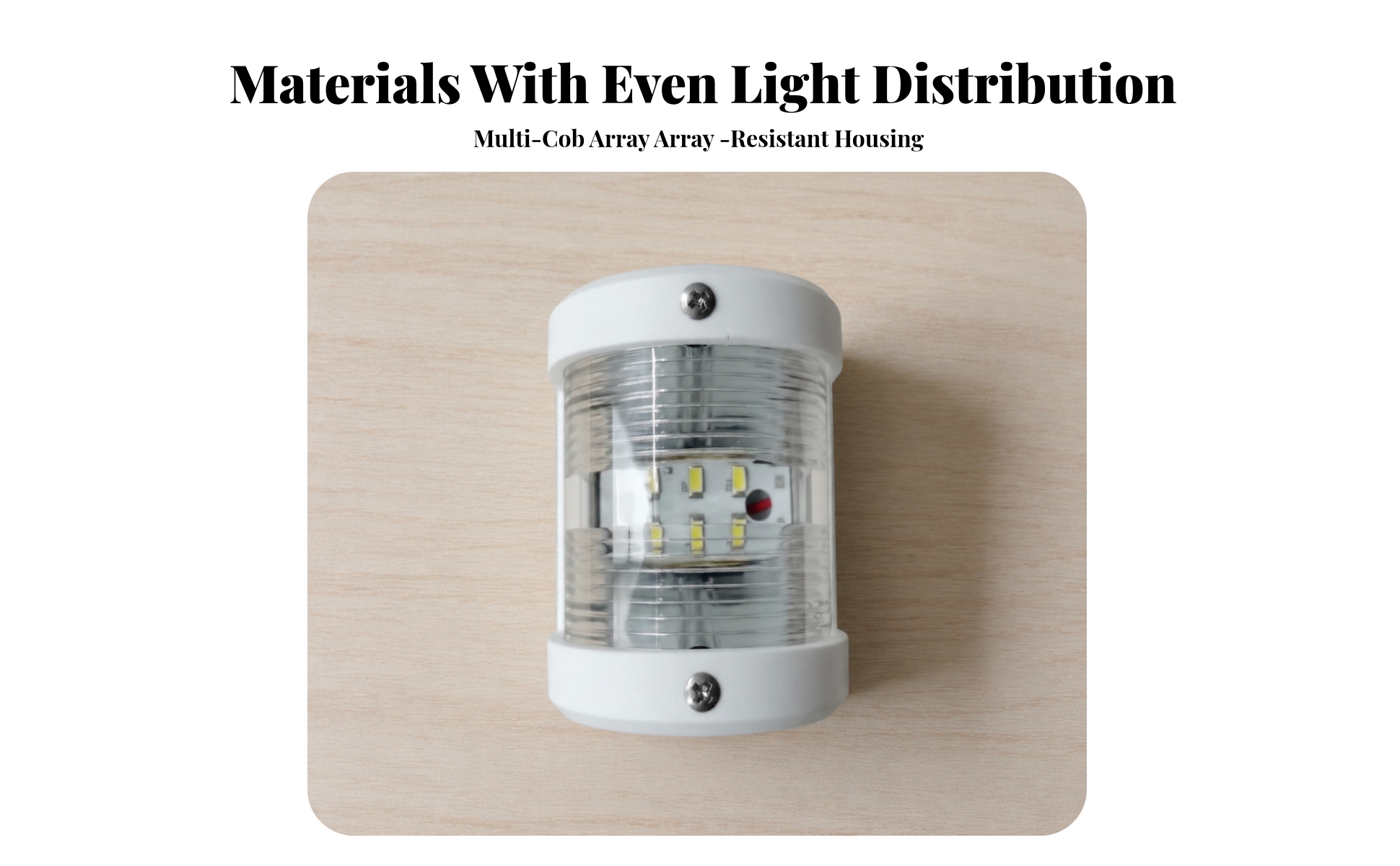 Boat Navigation Lamp 12-24V DC Marine Navigation Light Light IP66