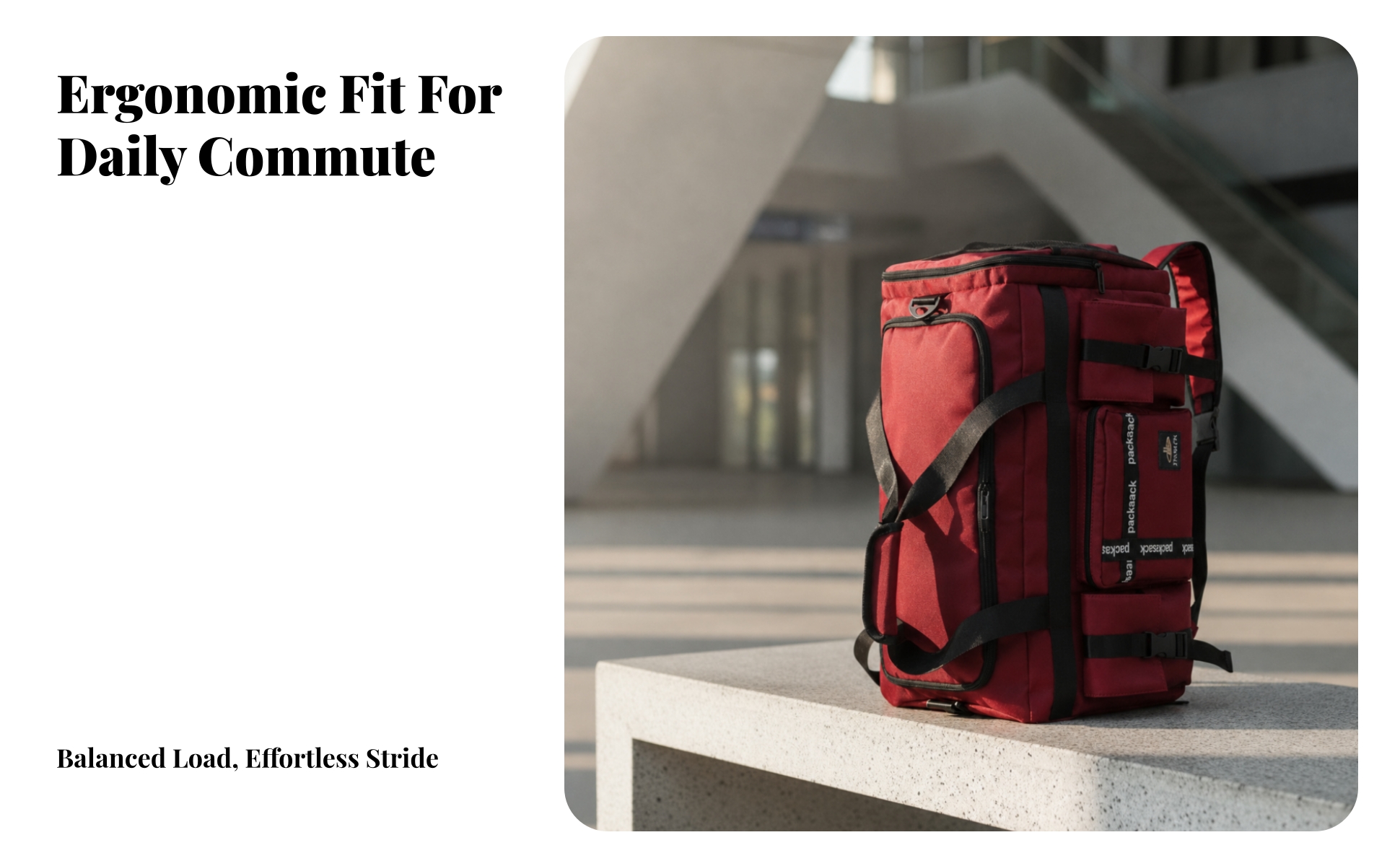 Travel Backpack Large-Capacity Duffel Backpack Carry-on for Travelers, Students