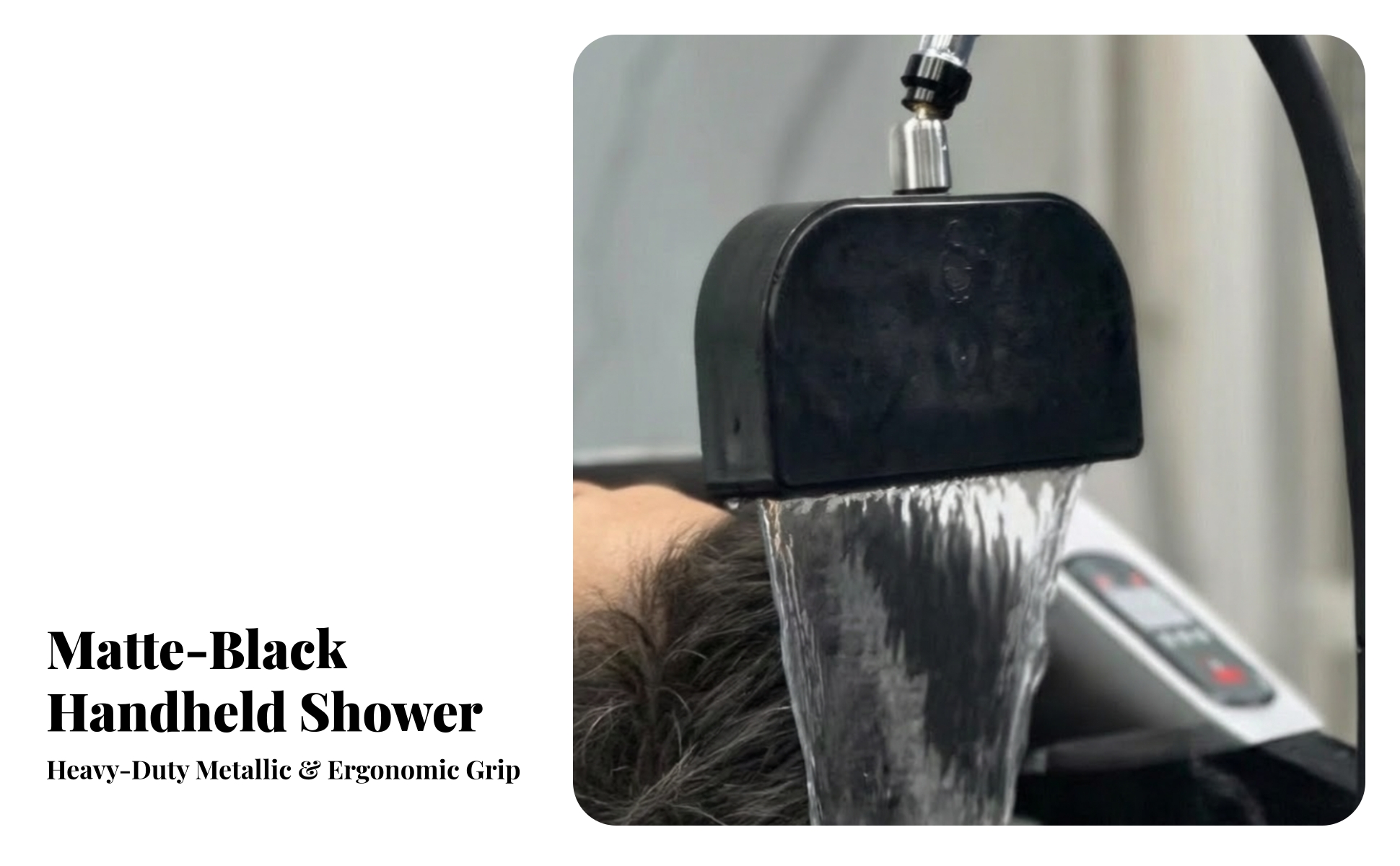 Head Spa Shower Adjustable for Home Hair Care Enthusiasts, Salon Professionals