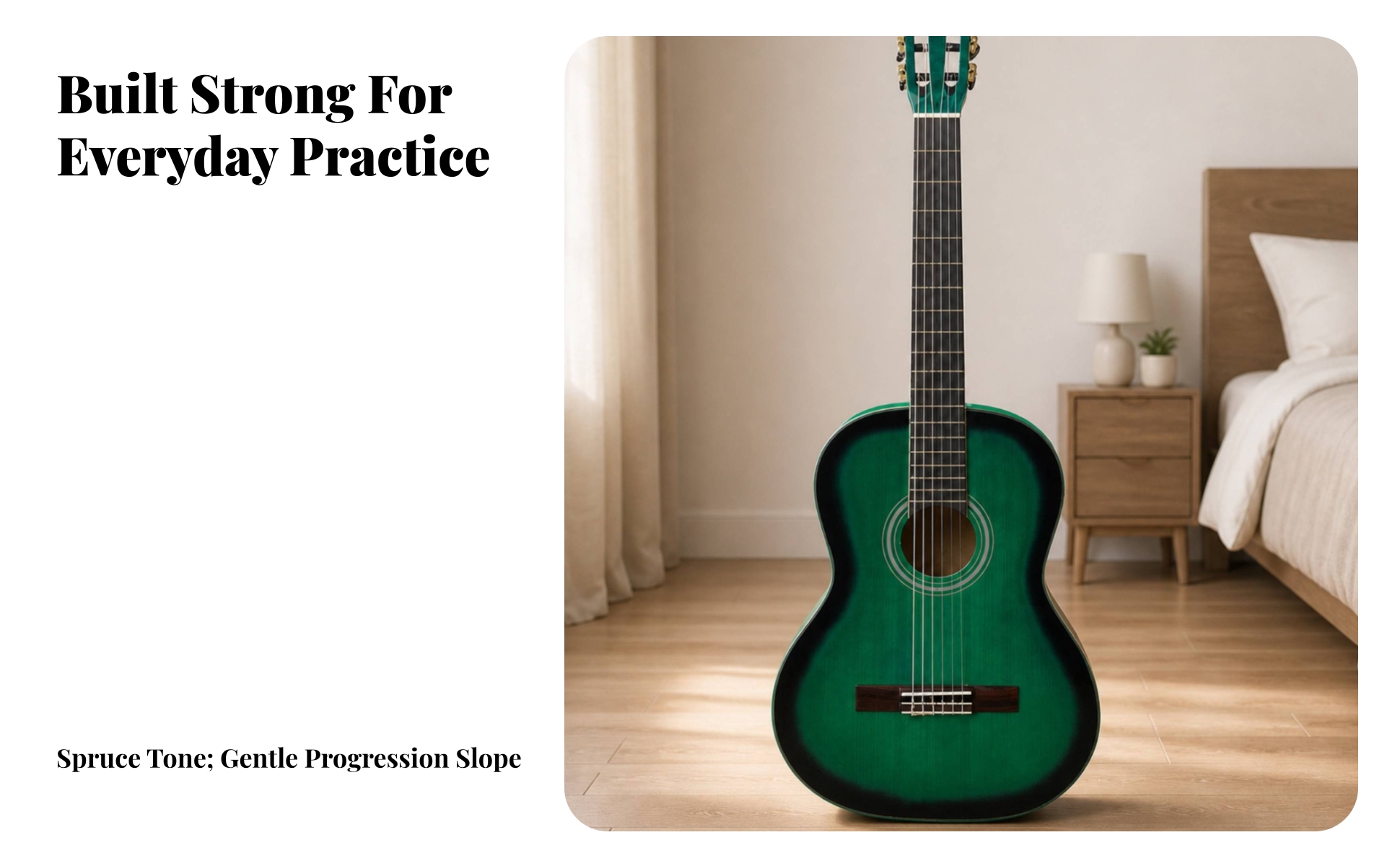Classical Acoustic Guitar Beginner 39-Inch Classical Guitar Easy to Play