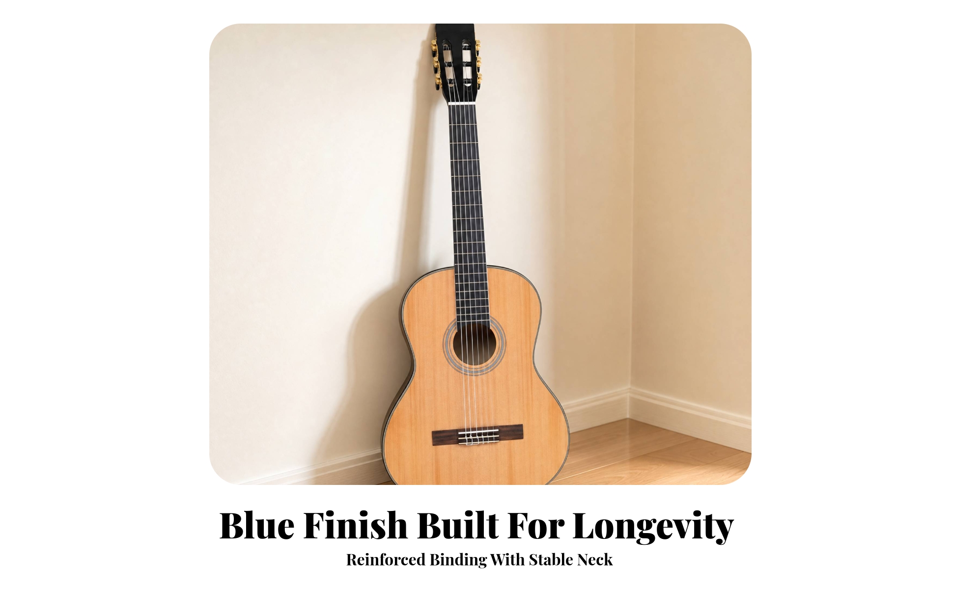 Classical Acoustic Guitar Beginner 39-Inch Classical Guitar Easy to Play