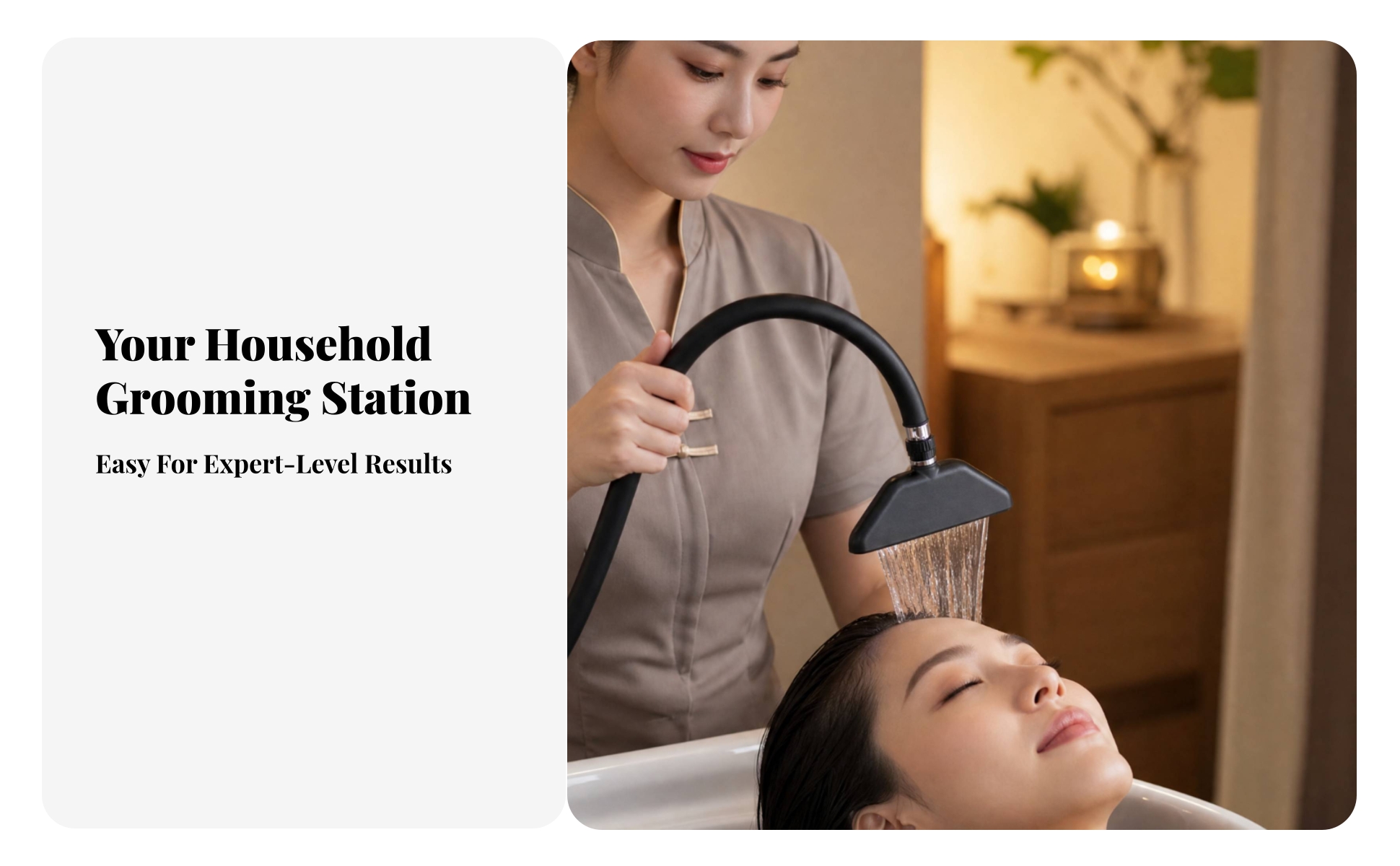 Head Spa Shower Adjustable for Home Hair Care Enthusiasts, Salon Professionals